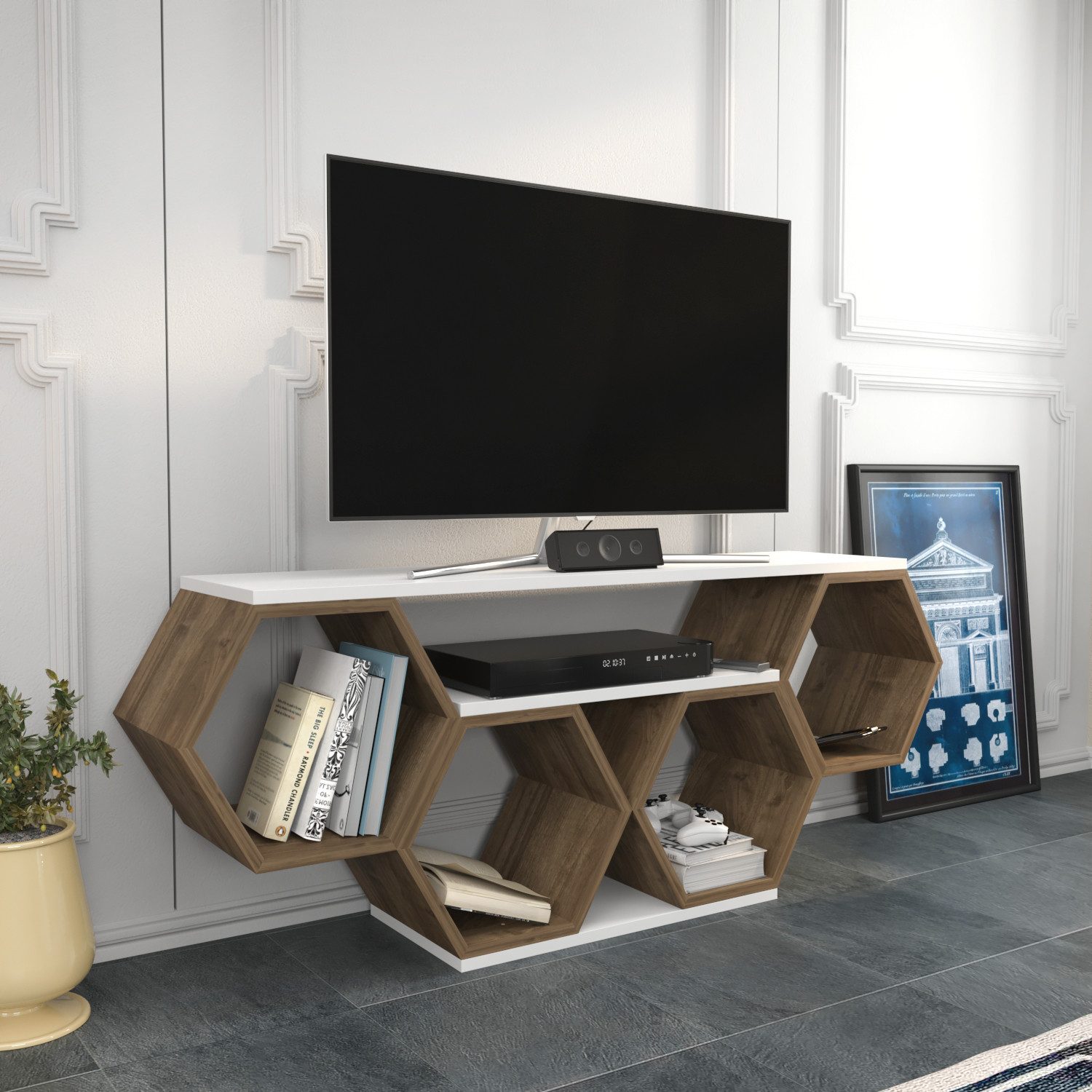 Decorotika TV-Schrank Honig günstig online kaufen