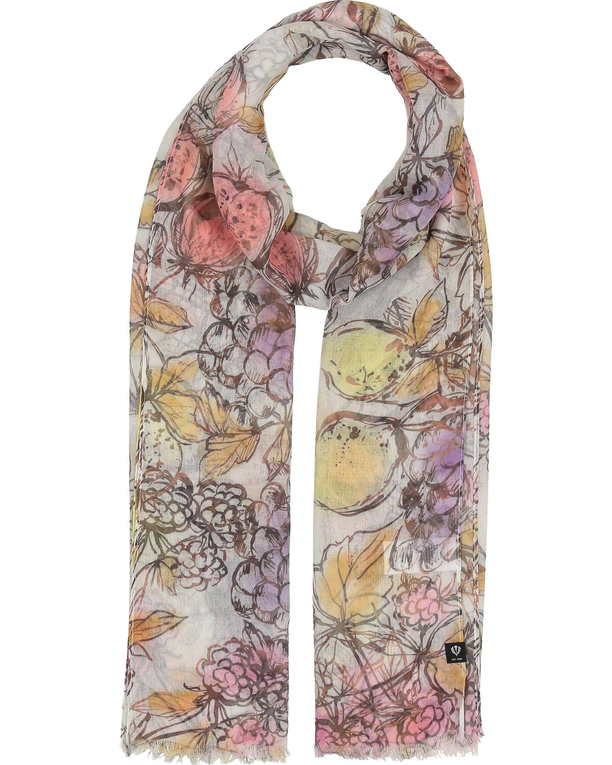 Fraas Modeschal Sustainability Edition - Schal mit handgezeichnetem Früchte-Design, (keine)