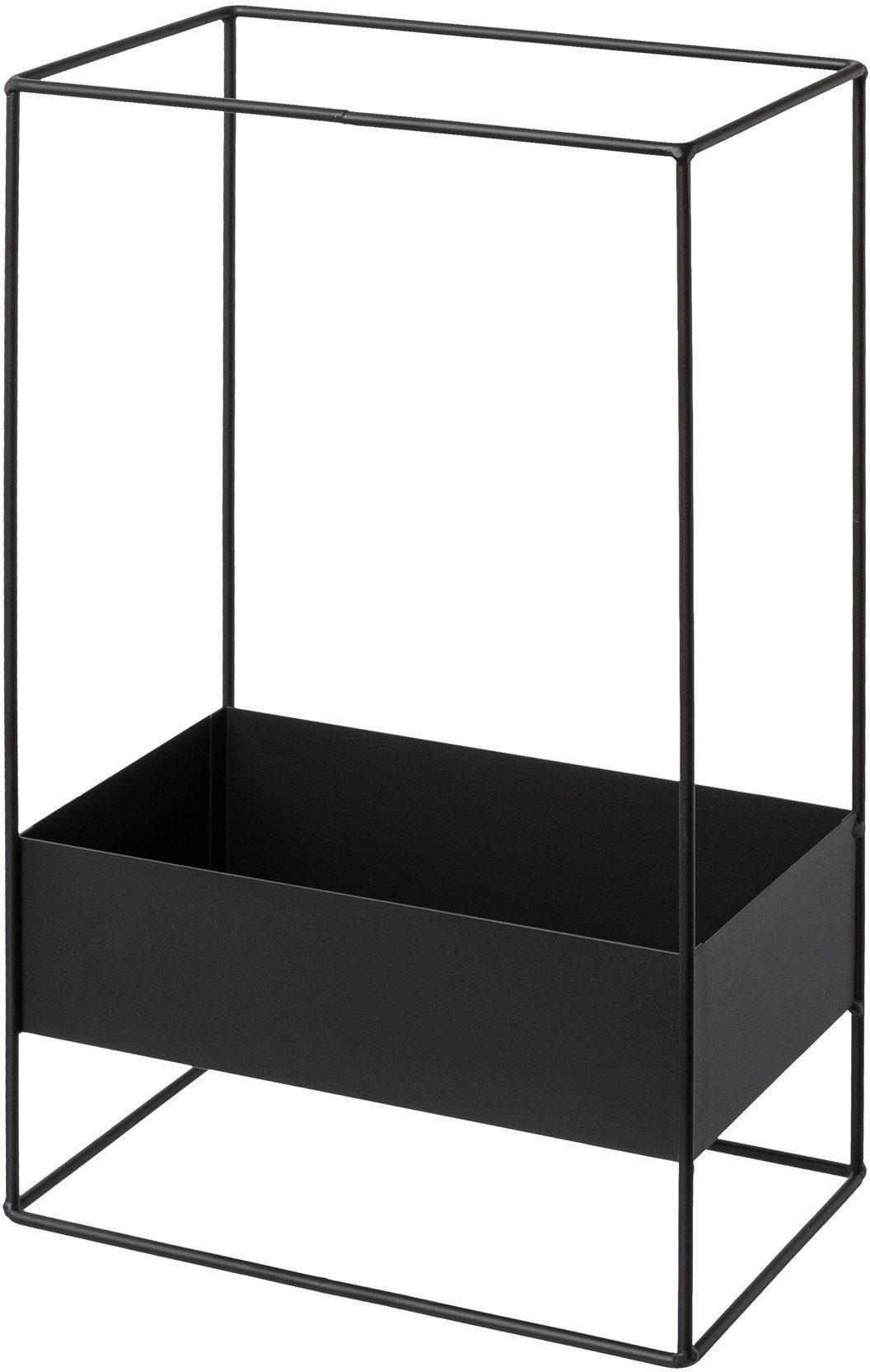 Creativ deco Pflanzschale Lupus, Weihnachtsdeko (Set, 2 St), eckige Ausführung