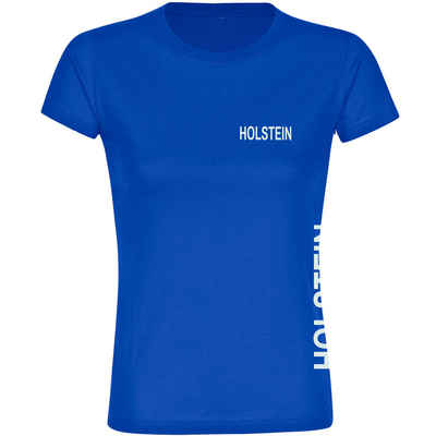 multifanshop T-Shirt Damen Holstein - Brust & Seite - Frauen