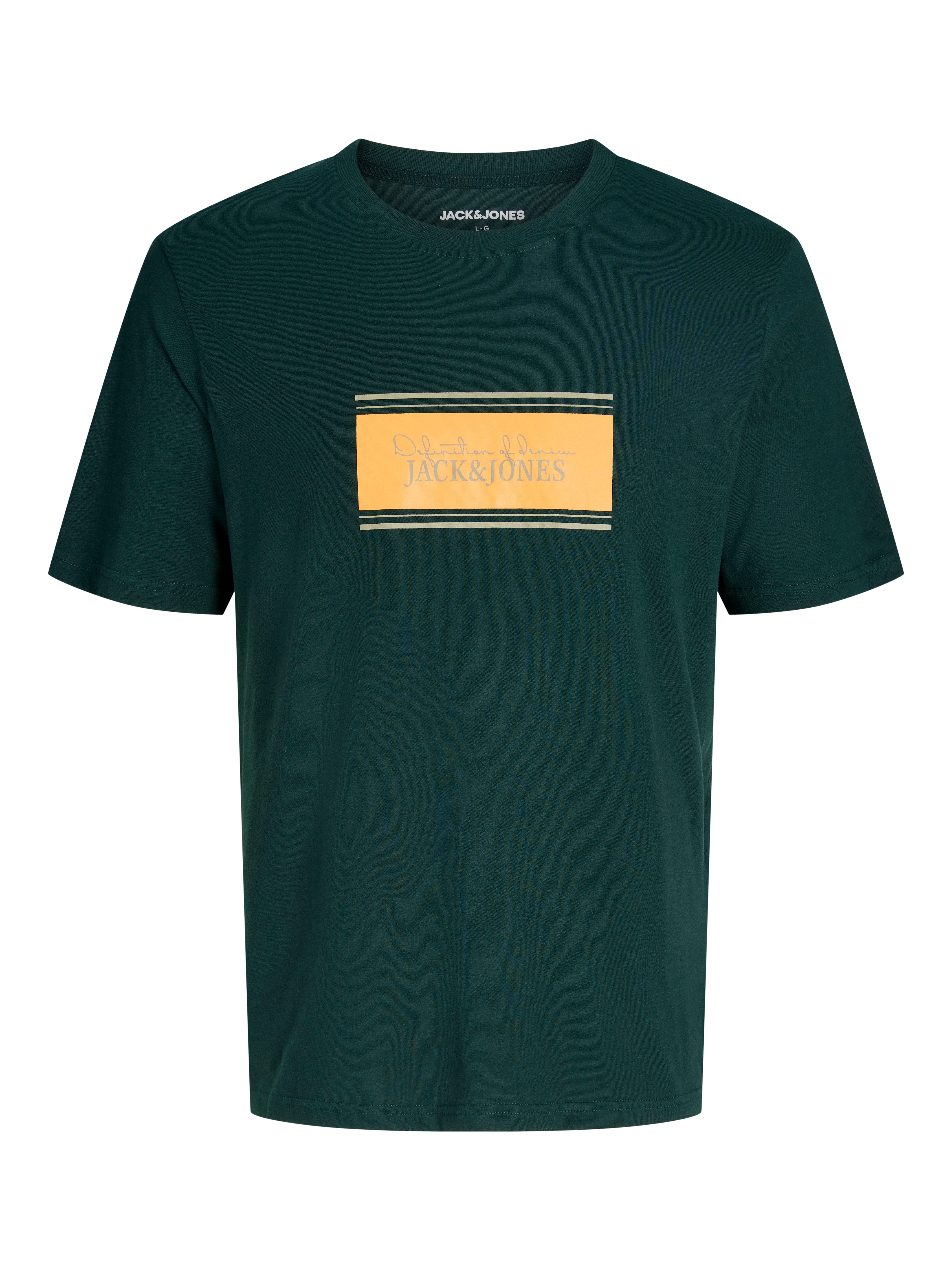 Jack & Jones Rundhalsshirt JJBUSTER TEE SS CREW NECK BTS aus Baumwolle, normale Passform, pflegeleicht – Bild 2 von 4