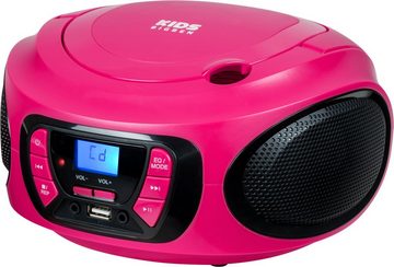 BigBen Kids Tragbares CD/Radio AU387292 USB/BT pink CD-Radiorecorder (FM-Tuner)