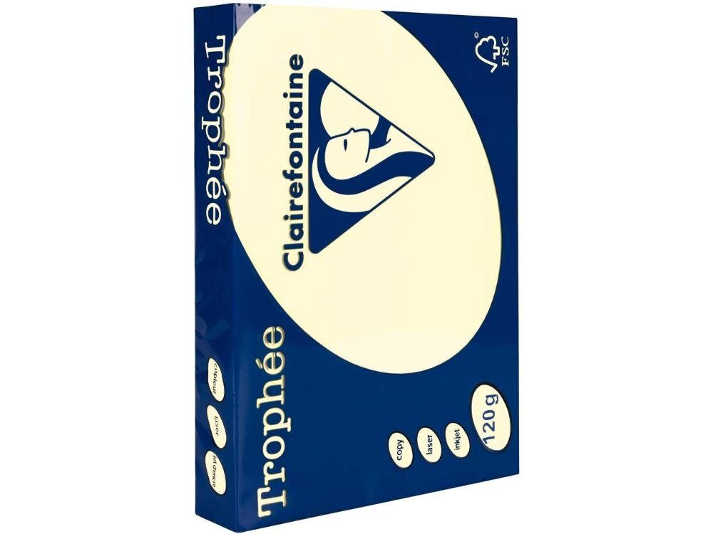 CLAIREFONTAINE Kopierpapier Clairfontaine Farbiges Kopierpapier 'Trophee' 120
