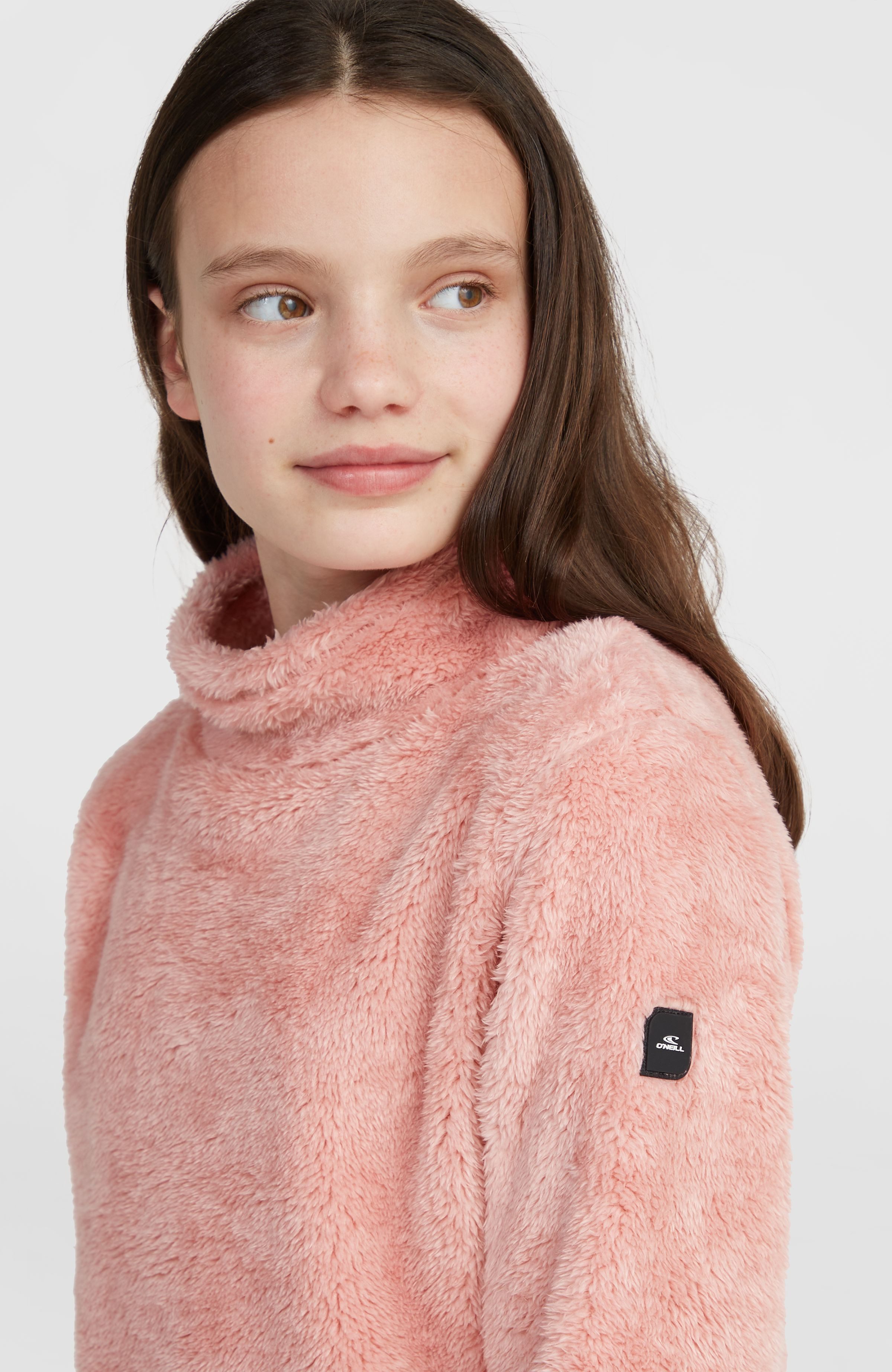 O'Neill Fleecepullover FUZZY FLEECE mit Stehkragen, Langarm-Design, aus Plüschmaterial aus Polyester