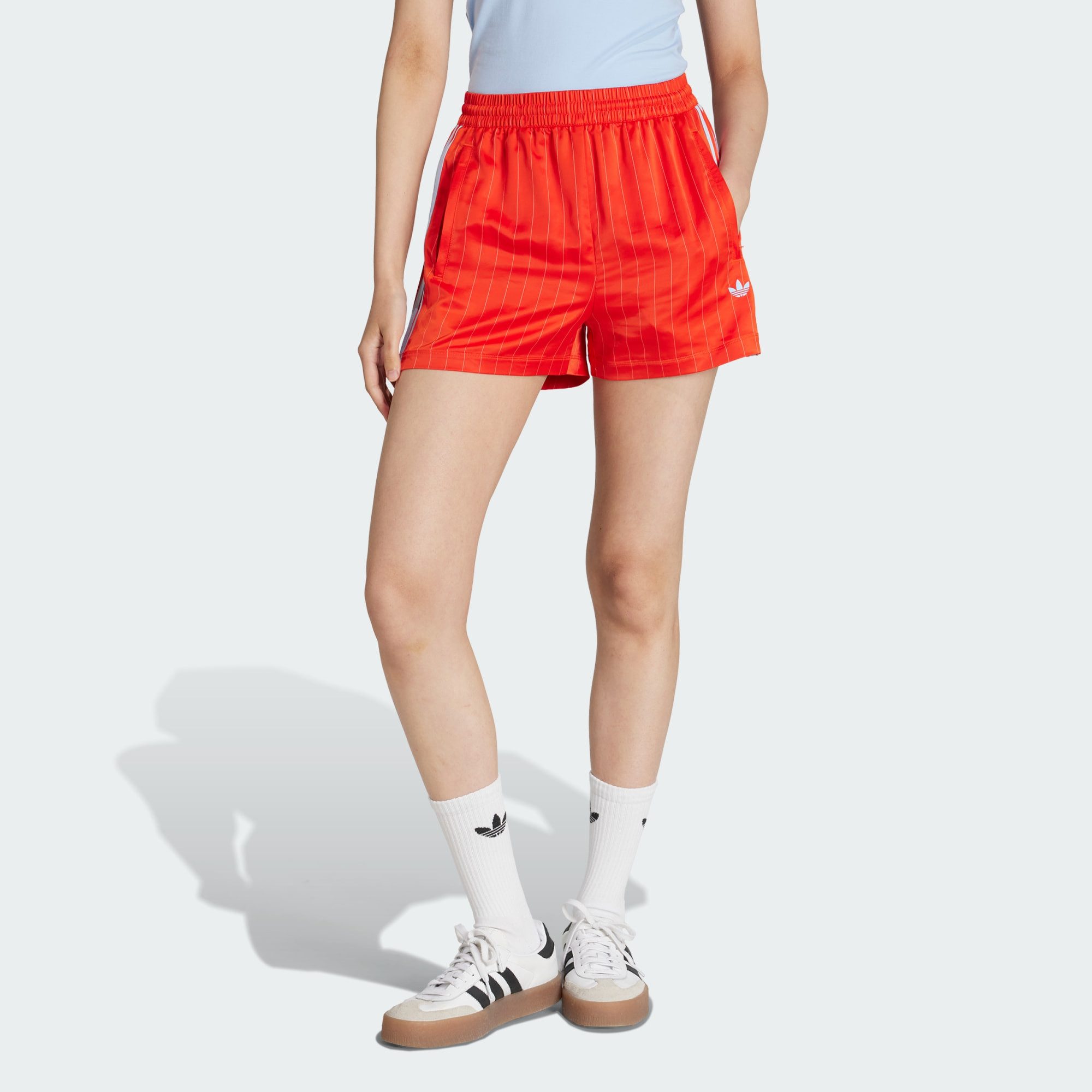 adidas Originals Shorts ADIDAS ORIGINALS PIN-STRIPE SATINSHORTS (1-tlg) günstig online kaufen