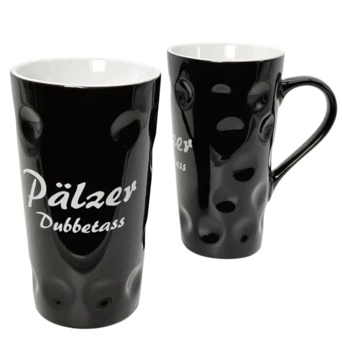 Dubbetasse Tasse Pälzer Dubbetass Große Keramiktasse mit 0,5 L Fassungsvermögen