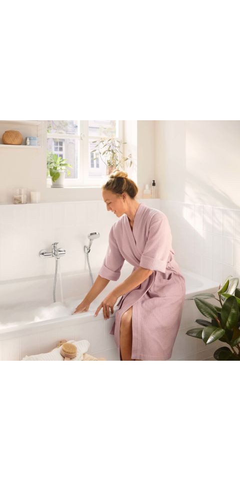 Hansgrohe Rebris S Einhebel-Wannenmischer Aufputz Chrom günstig online kaufen