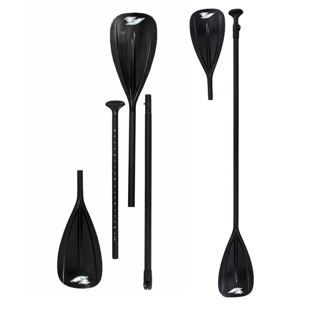 F2 F2 KAJAK SUP PADDEL Dual Tech 2in1 Kayak 4-teilig bis 215cm SUP-Paddel