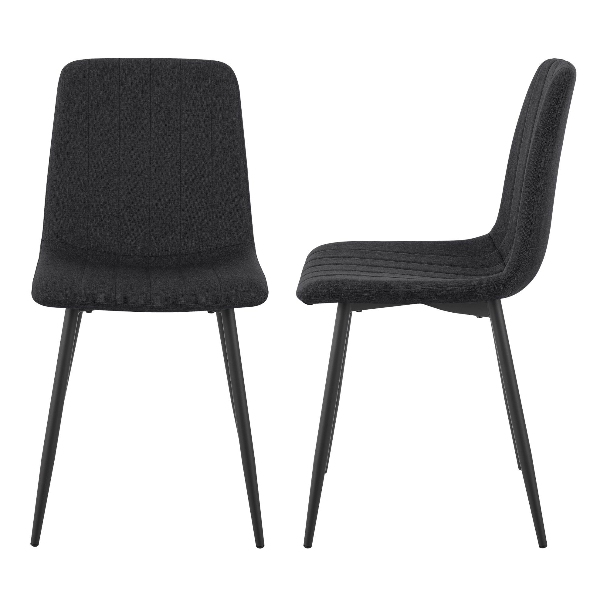 en.casa Esszimmerstuhl (Set), »Elsern« Polsterstuhl 2er günstig online kaufen
