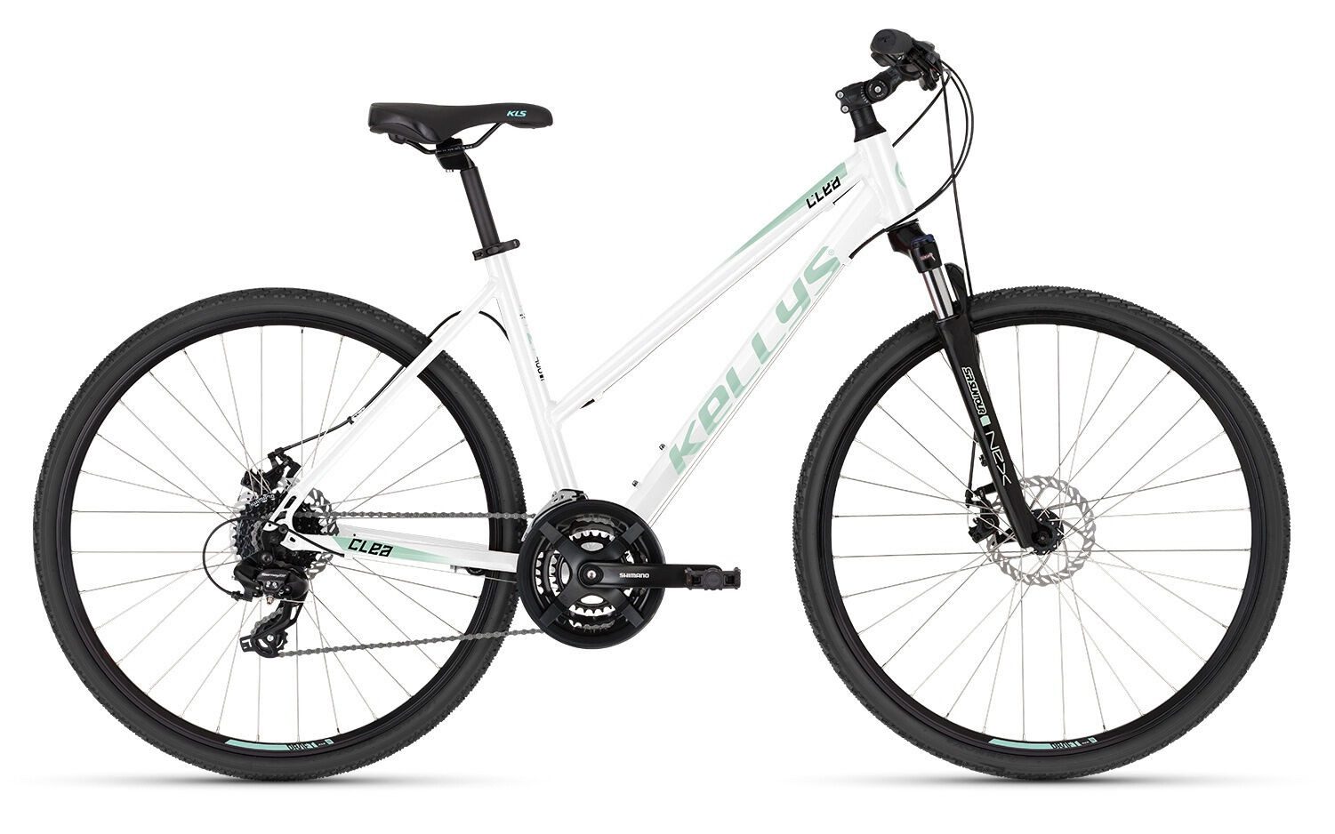 Kellys Gravelbike Clea 70 Frost White 28" Trapez