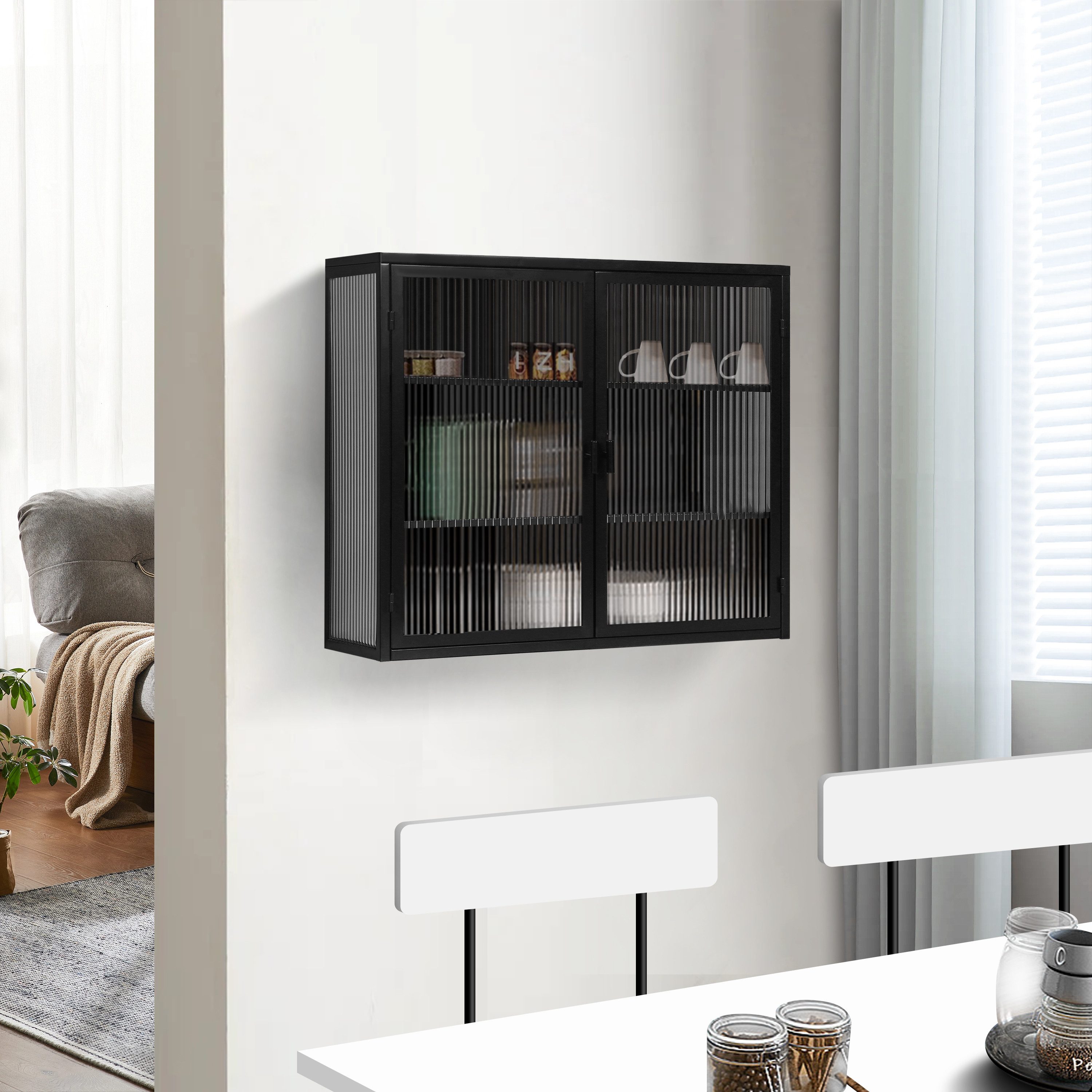HAUSS SPOLE Hängeschrank 70cm Wandschrank Badezimmerschrank günstig online kaufen