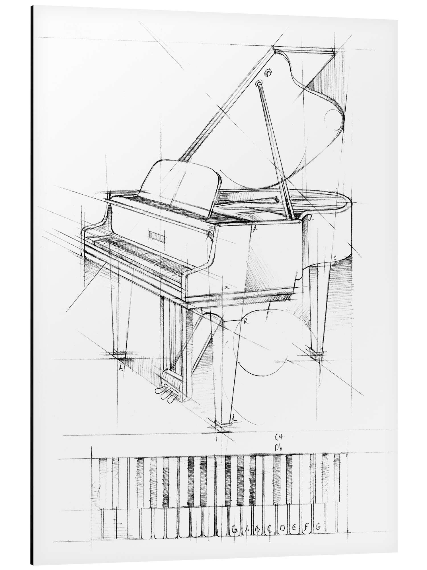 Alu-Dibond-Druck Ethan Harper