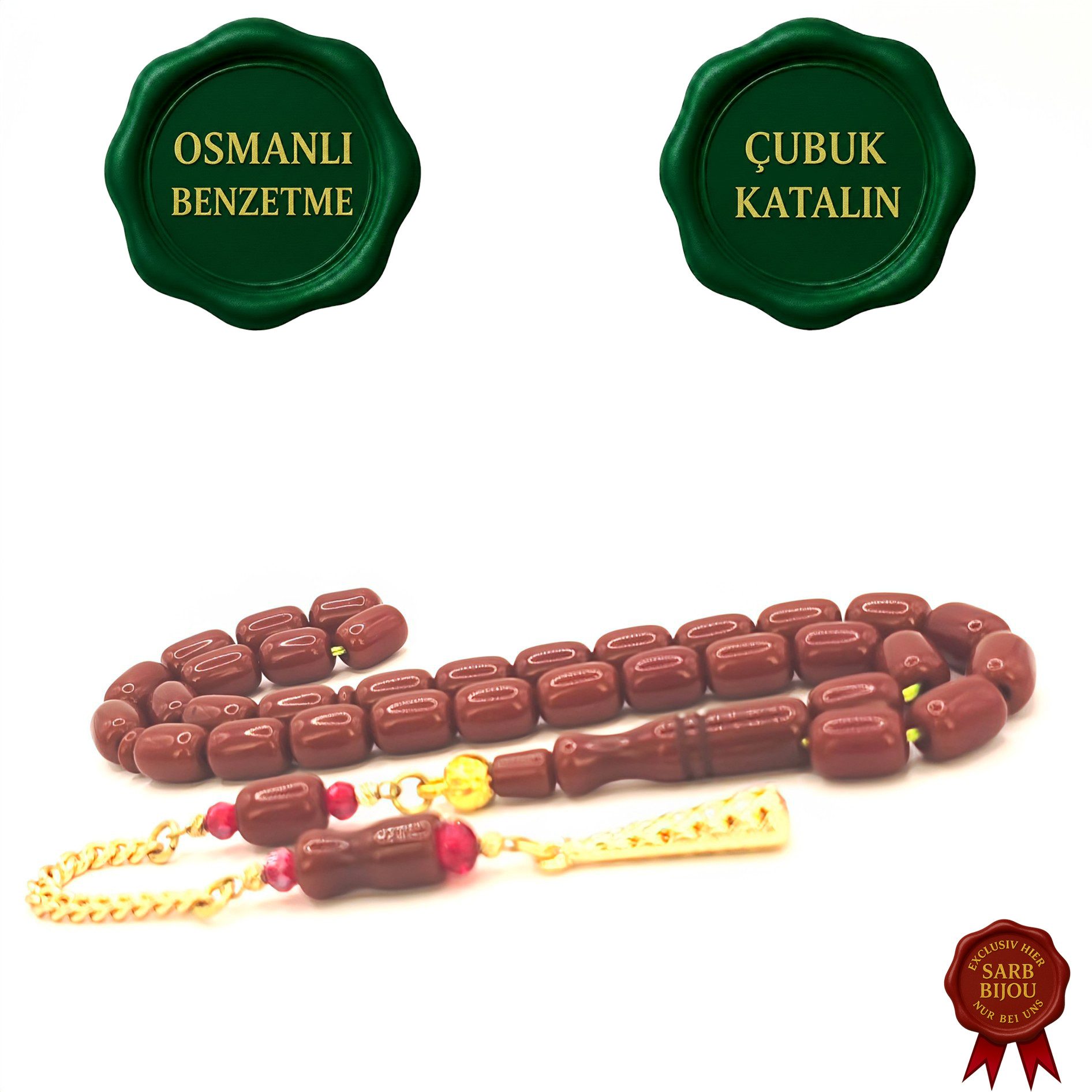 Kettenanhänger Tesbih Tespih Osmanli Benzetme Cubuk Katalin