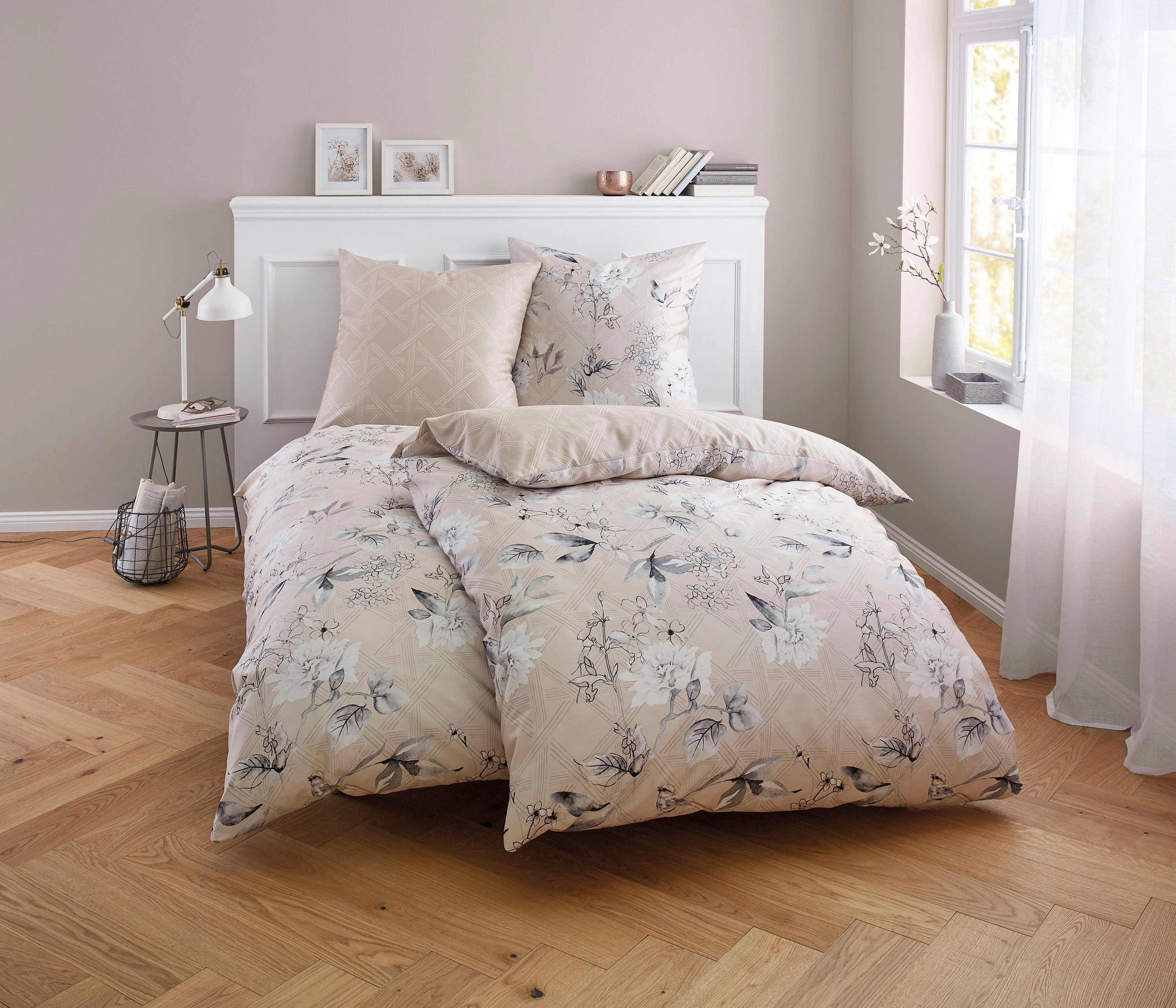 Kleine Wolke Wendebettwäsche Kessia, Mako-Satin, 2 teilig – Bild 2 von 4