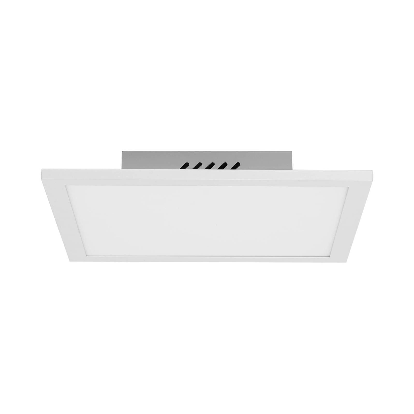Lindby LED Panel Lamin, LED Weiß Farbwechsel warmweiß / tageslicht IP20 mit Fernbedienung, LED 17,5 gesamt, Farbwechsel warmweiß / tageslicht