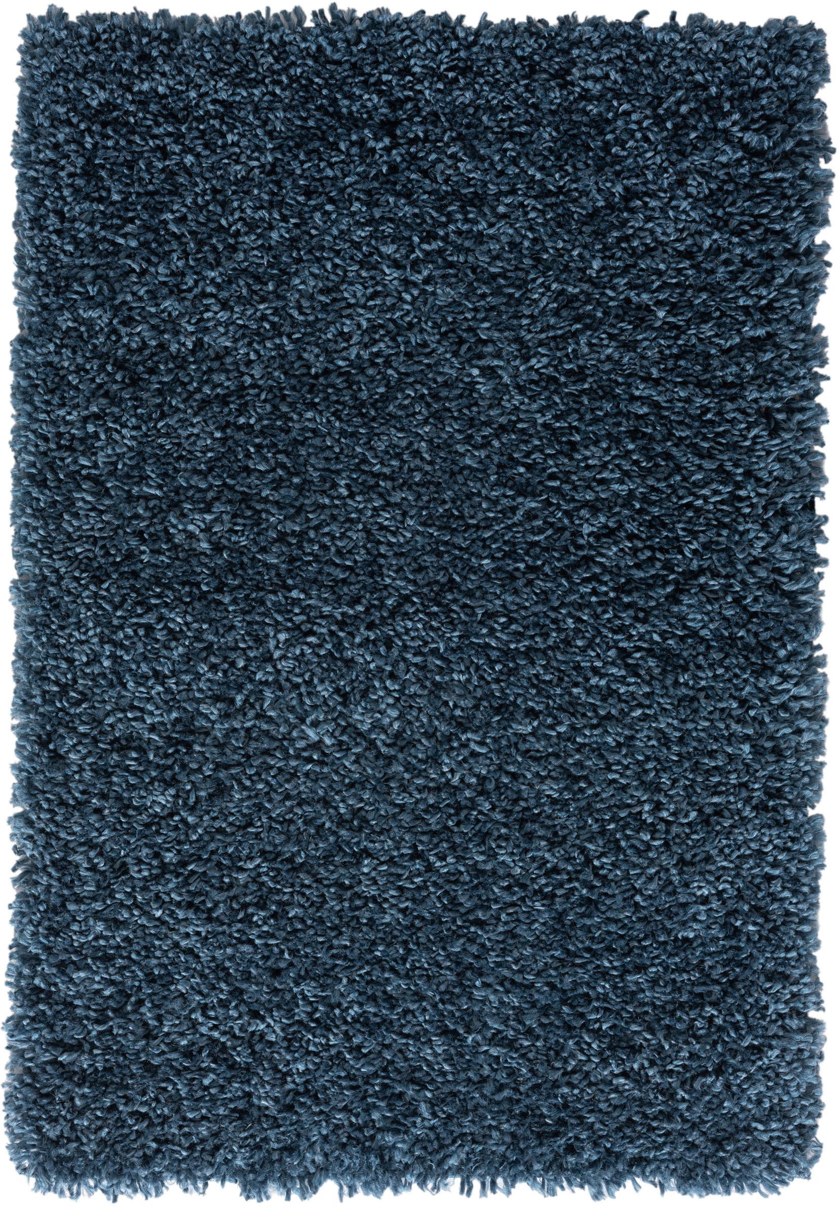 my home Hochflor-Teppich Banji, rechteckig, Höhe: günstig online kaufen
