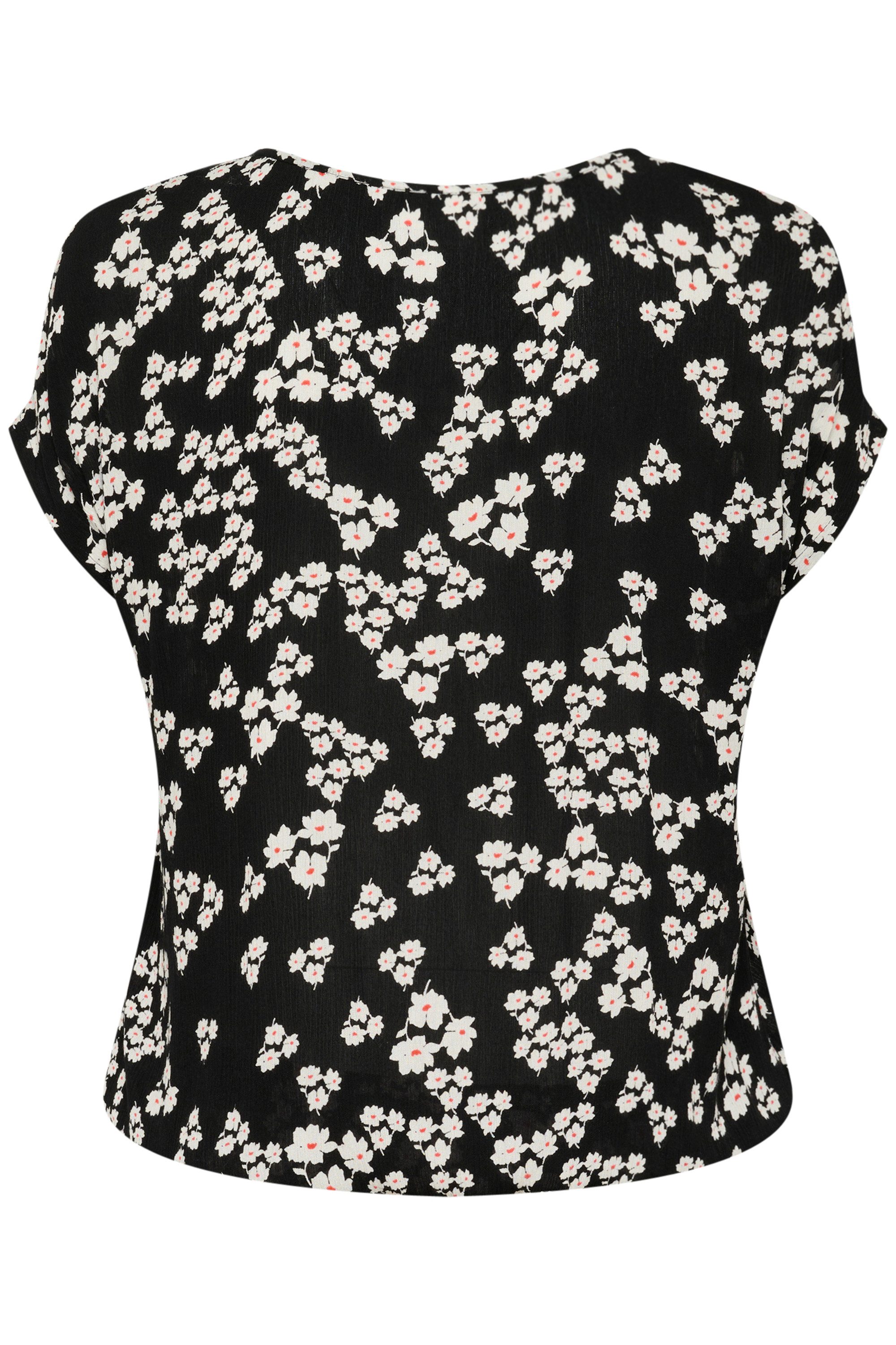 KAFFE Curve Kurzarmbluse Kurzarm-Bluse KCami Große günstig online kaufen
