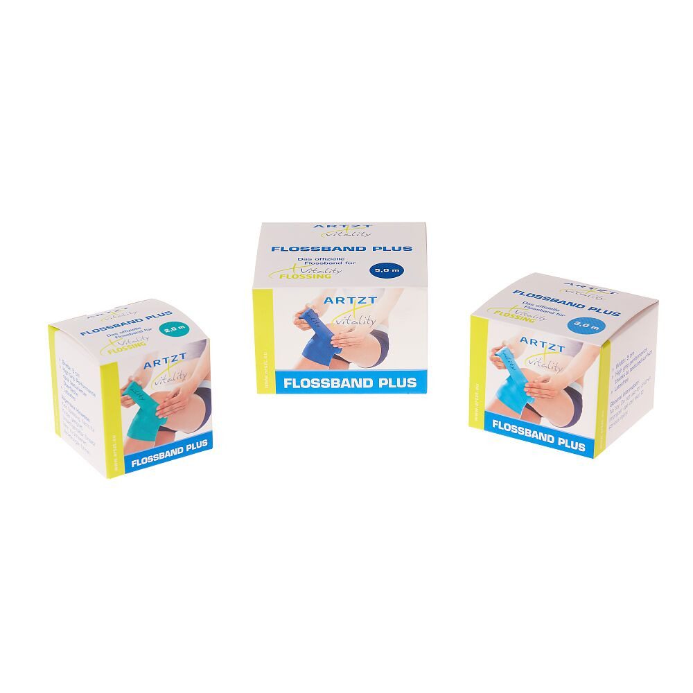 ARTZT thepro Flossband Flossband Plus, Latexfrei, kein Verrutschen oder Verkleben