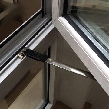 Juoungle Fensterschloss Windunterstützung Fenster sperrt Sicherheit Fenster Fenstergitter