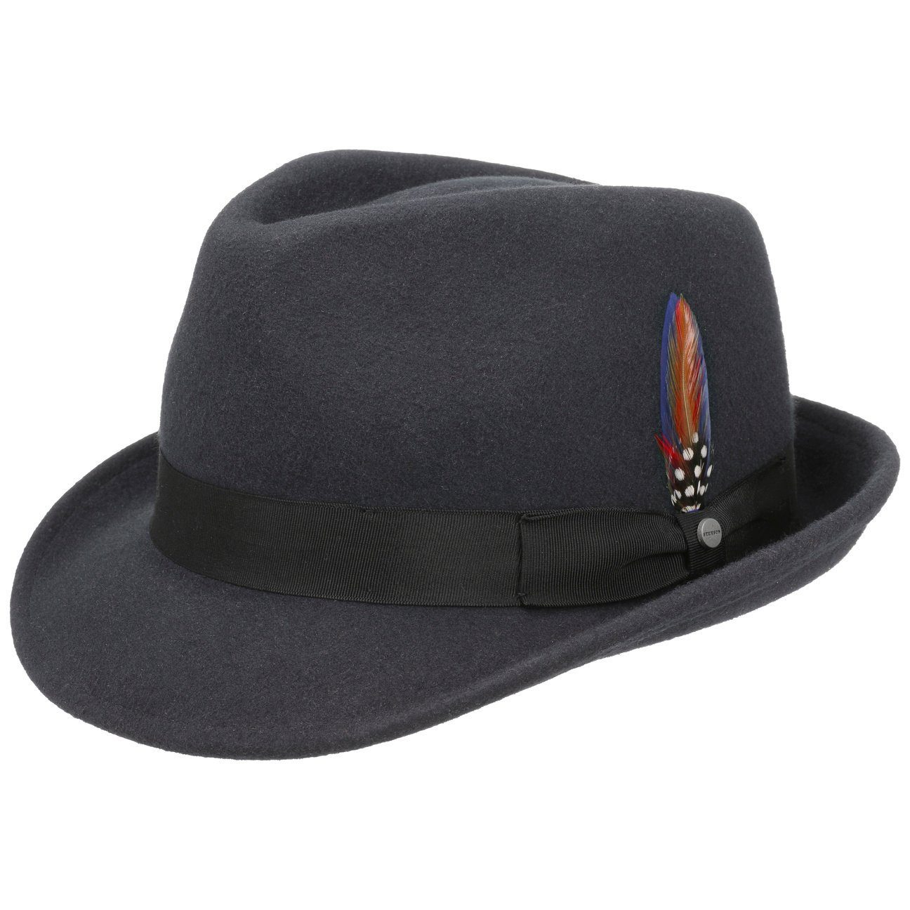 Stetson Trilby (1-St) Trilby mit Ripsband