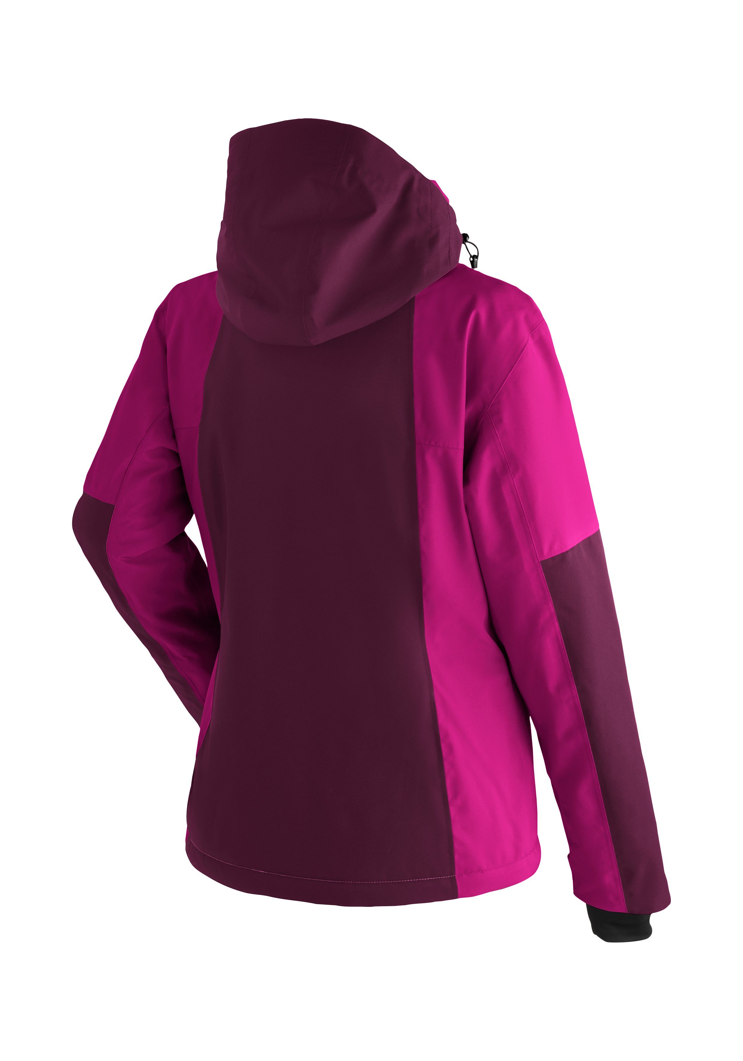 und Maier Winterjacke winddichte magenta Manzaneda Sports Skijacke Damen Ski-Jacke, wasserdichte atmungsaktive