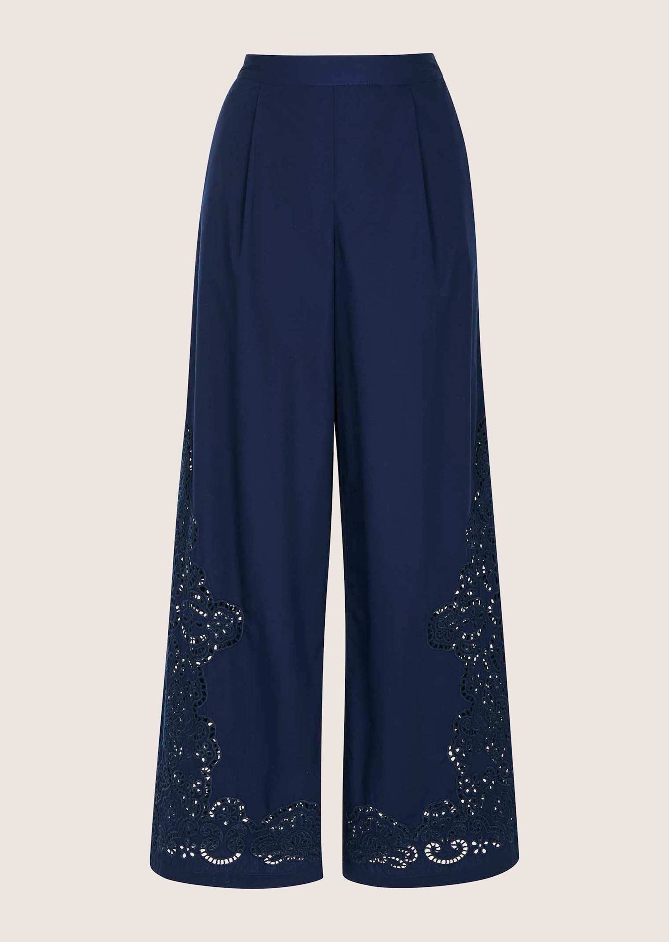 Culotte Sommerhose mit Lochstickerei
