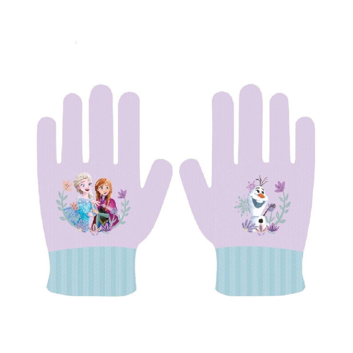 Disney Fleecehandschuhe Disney Eiskönigin Flowers Kinderhandschuhe Winter