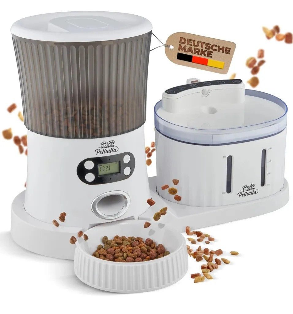 GiglioCollection Trinkbrunnen 2in1 Futterautomat & Trinkbrunnen günstig online kaufen