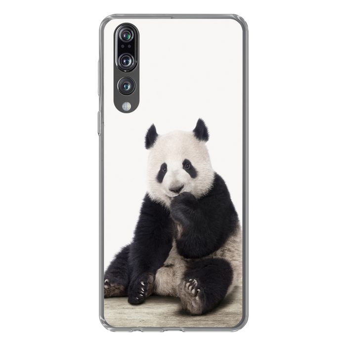 MuchoWow Handyhülle Panda - Tiere - Jungen - Mädchen - Pandabär Handyhülle Huawei P20 Pro Handy Case Silikon Bumper Case