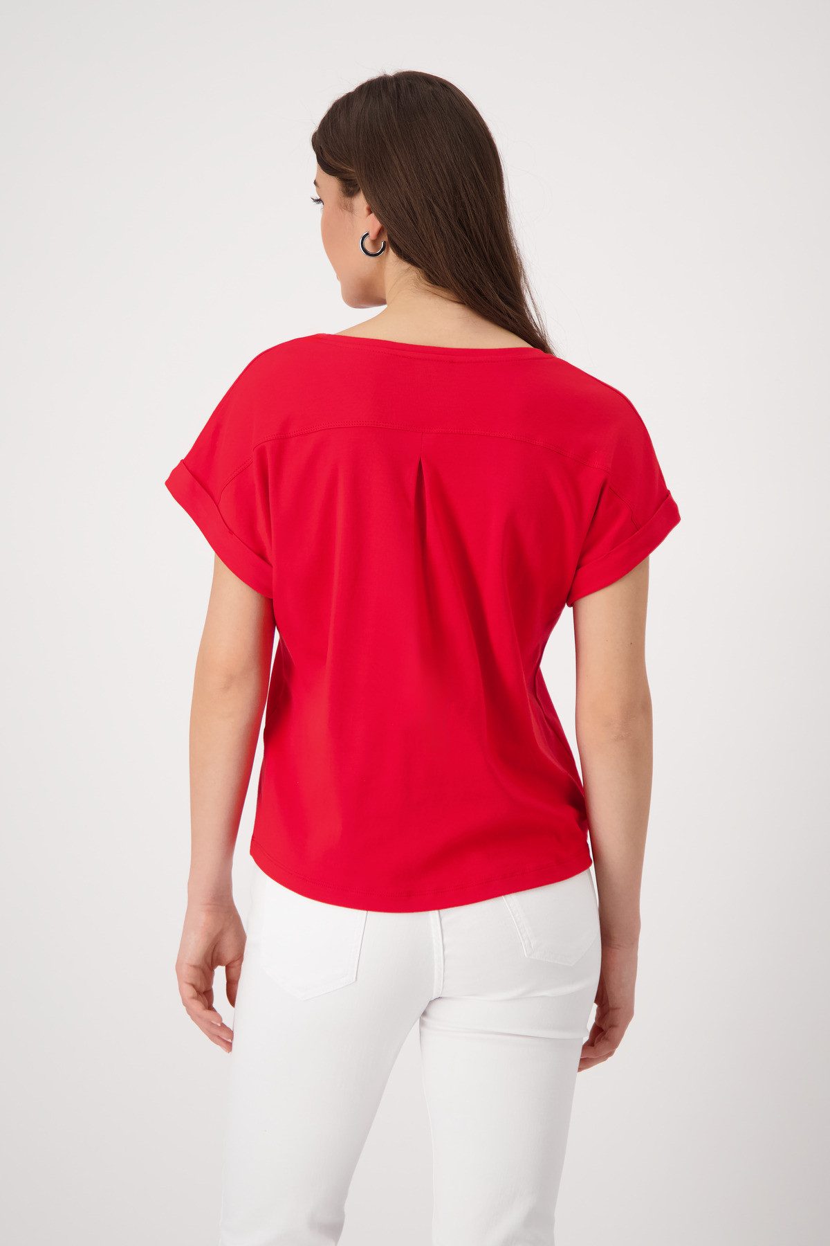 Monari T-Shirt Shirt Basic Pima uni günstig online kaufen