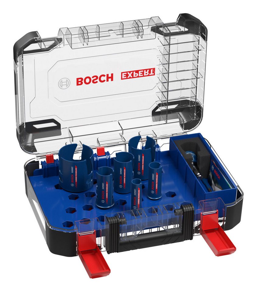Thumbnail - BOSCH Lochsäge Expert Construction Material, 10 Teile, Set 20/25/32/38/51/64 mm, 10-teilig