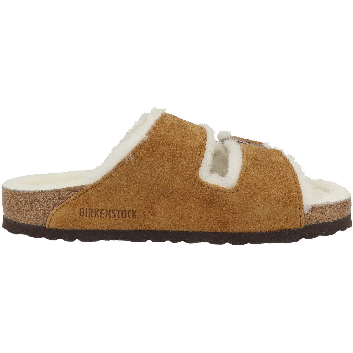 Birkenstock Arizona Lammfell Veloursleder normal Sandale Sandaletten, Sommerschuhe, Badeschuhe, Riemchen, Schlappen