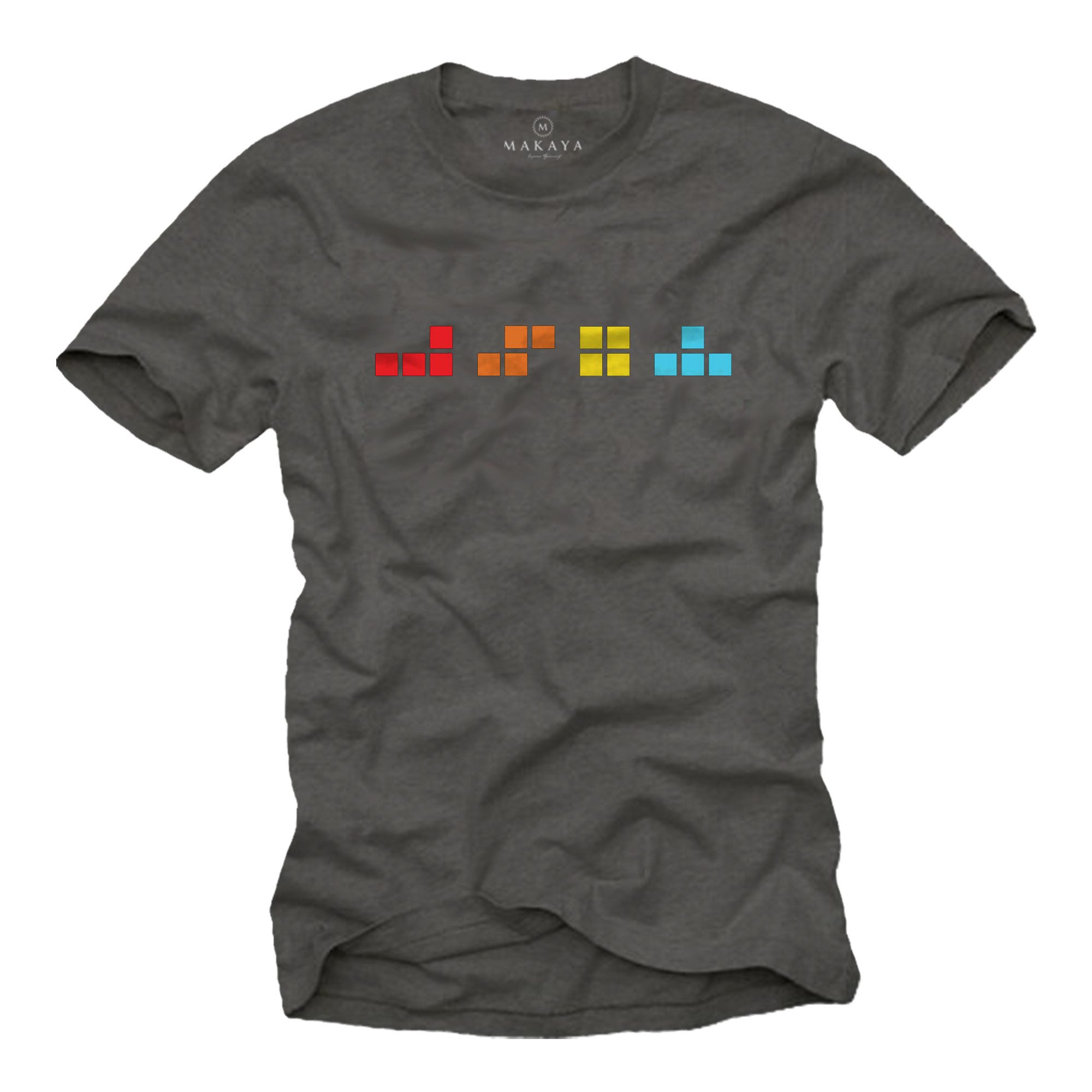MAKAYA T-Shirt Gaming Logo Retro Design günstig online kaufen