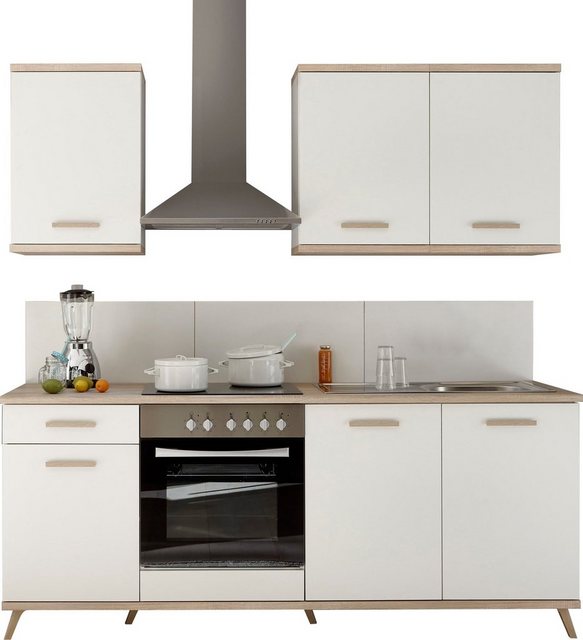 RESPEKTA Küchenzeile »Lebu«, mit E Geräten, Breite 210 cm  - Onlineshop Otto