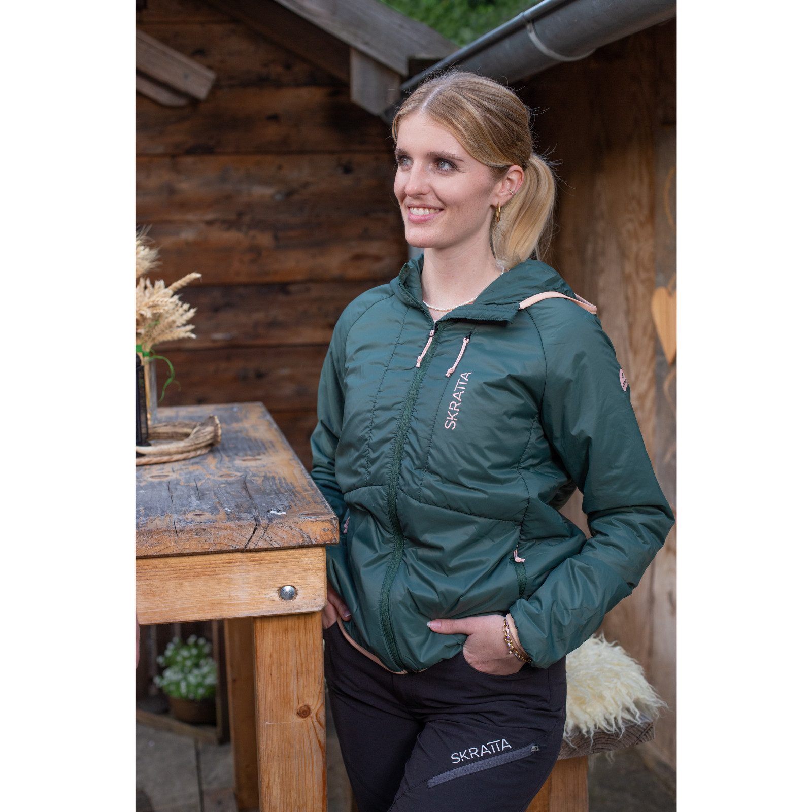 Skratta Funktionsjacke Damen Leichte Wattierte Jacke günstig online kaufen