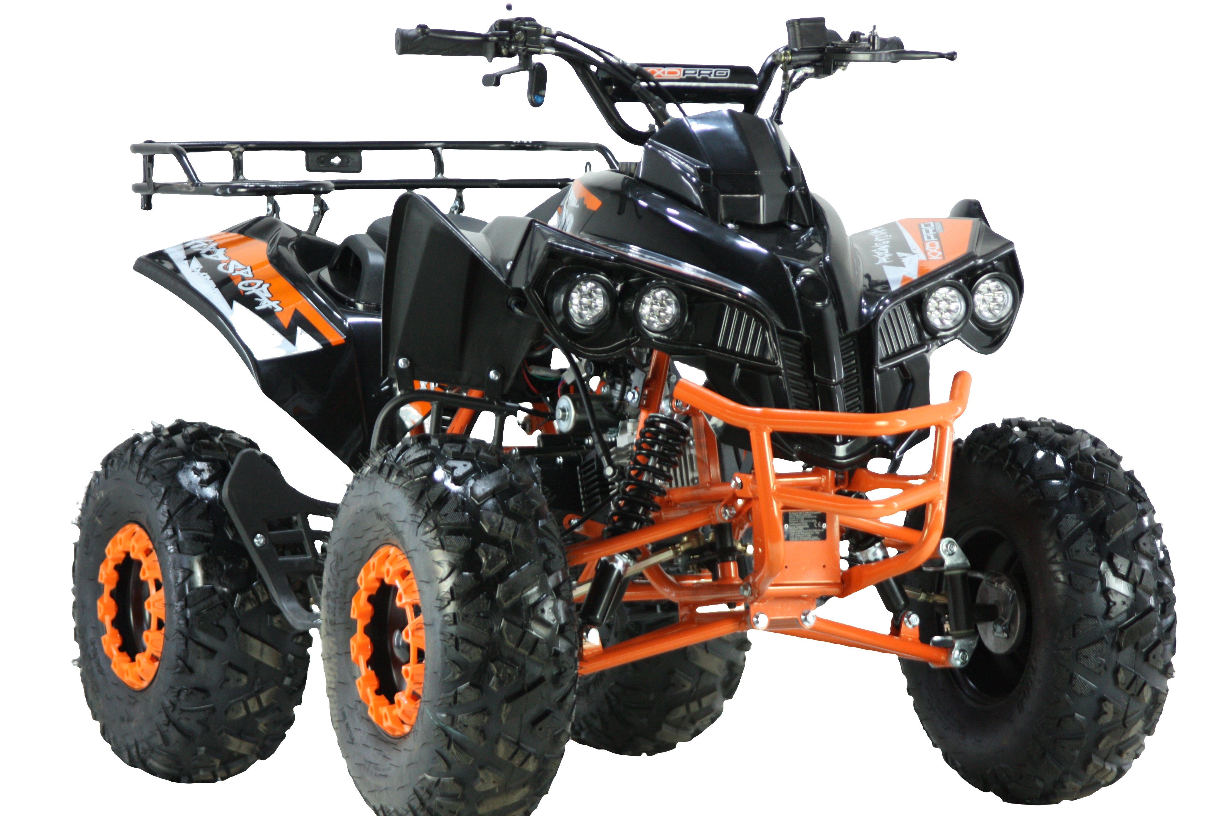 KXD Quad 125ccm Quad ATV Kinder Pitbike 4 Takt Motor Quad 8 Zoll KXD 008 Orange
