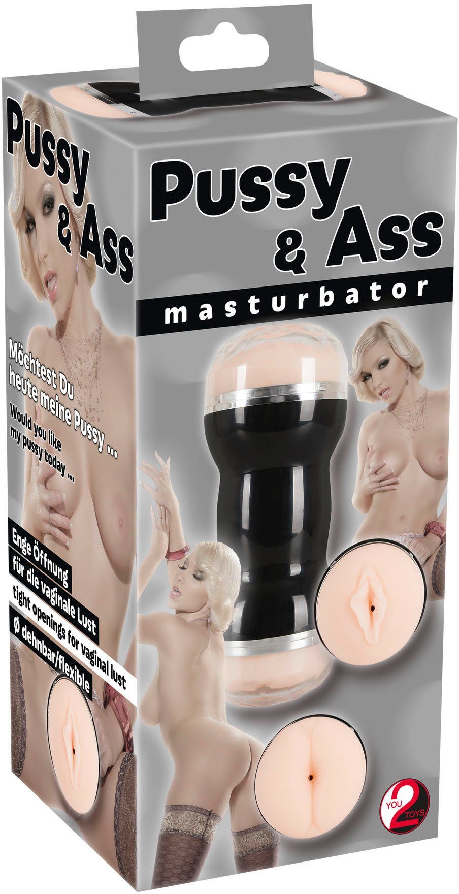 Ass & You2Toys Pussy Masturbator Masturbator