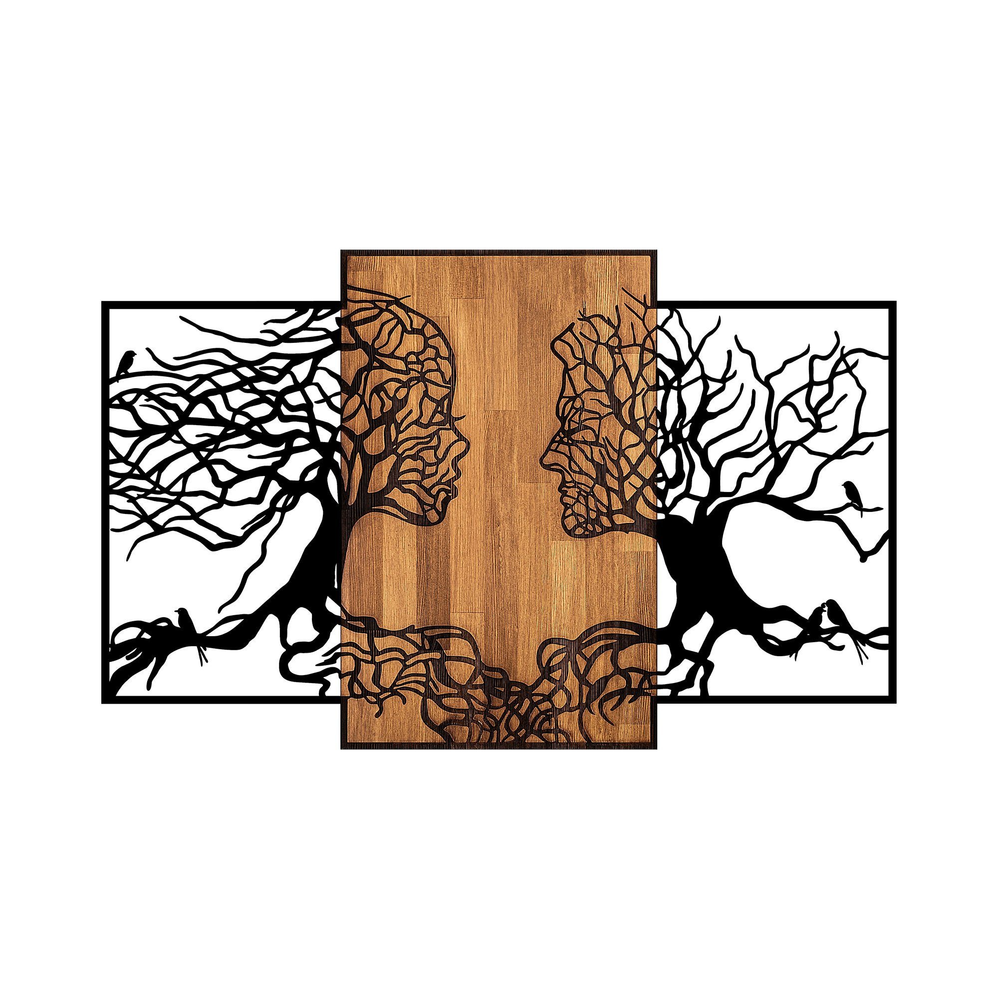 Wallity Wanddekoobjekt 50% WOODEN (Thickness: 3 günstig online kaufen