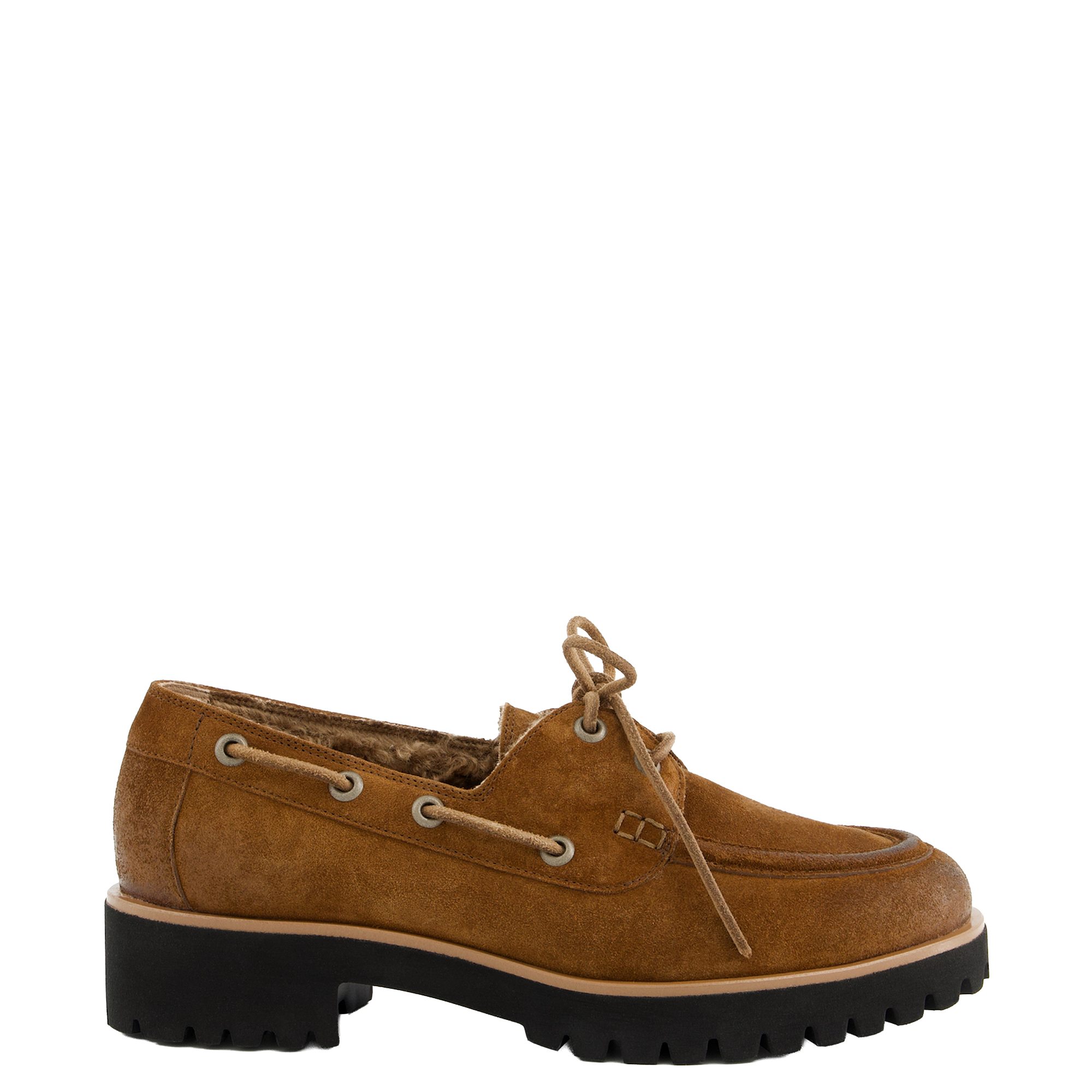 Paul Green Paul Green 1186-022, Warmfutter, Schnürschuhe, Braun, Damen Schnürschuh