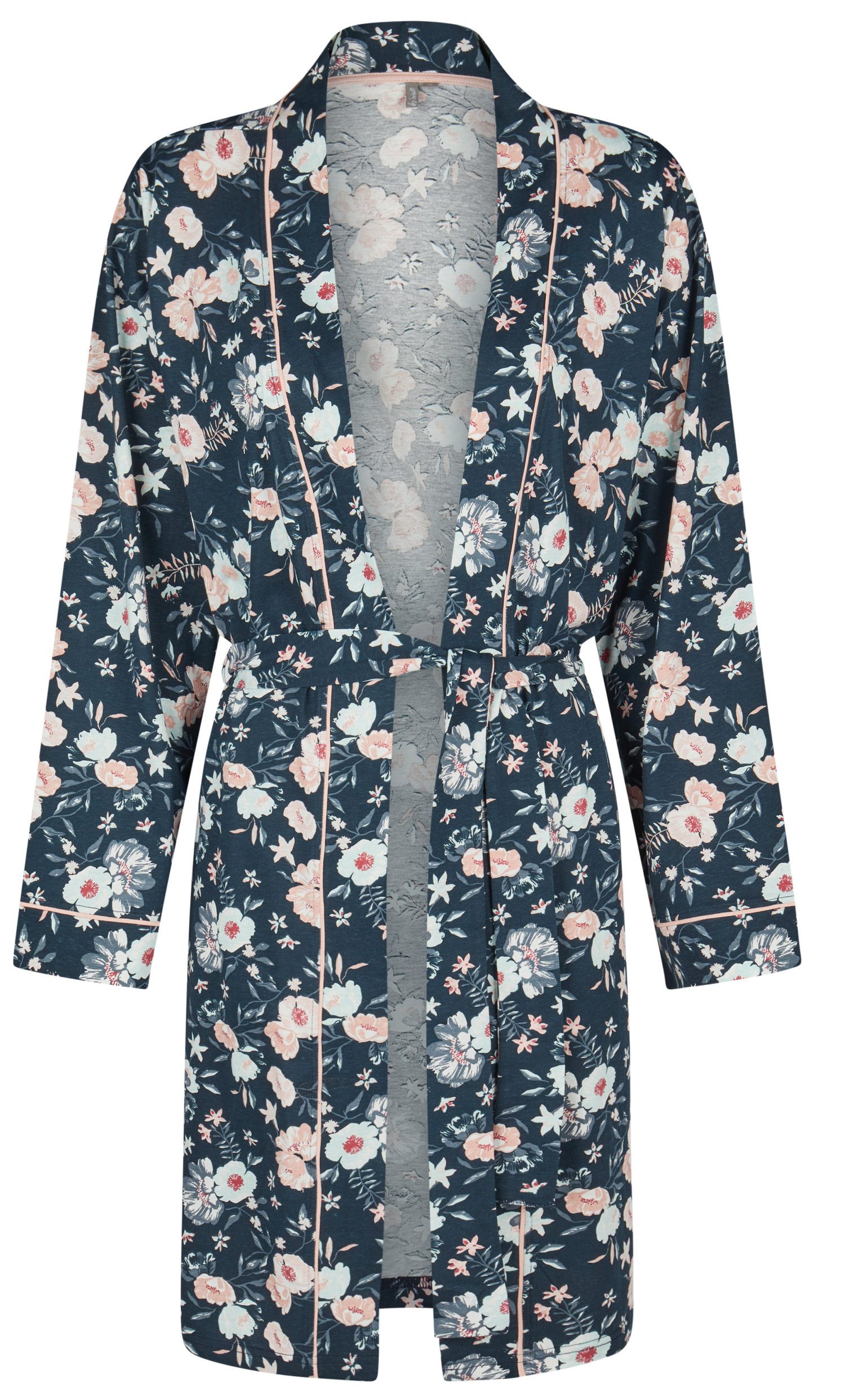 By Louise Kimono Damen Morgenmantel, Midi, günstig online kaufen