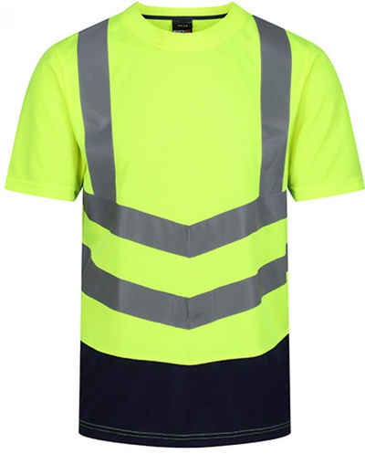 Regatta Professional Warnschutz-Shirt Pro Hi Vis Short Sleeve T-Shirt - Sicherheits-T-Shirt