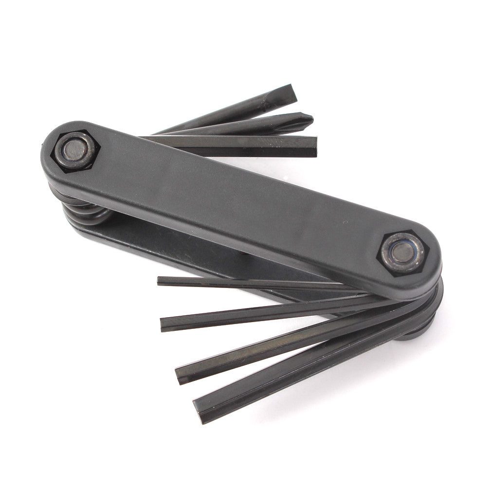 KHEbikes Fahrradwerkzeugset KHE 7-in-1 Faltwerkzeug Multitool – Kompakt & vielseitig