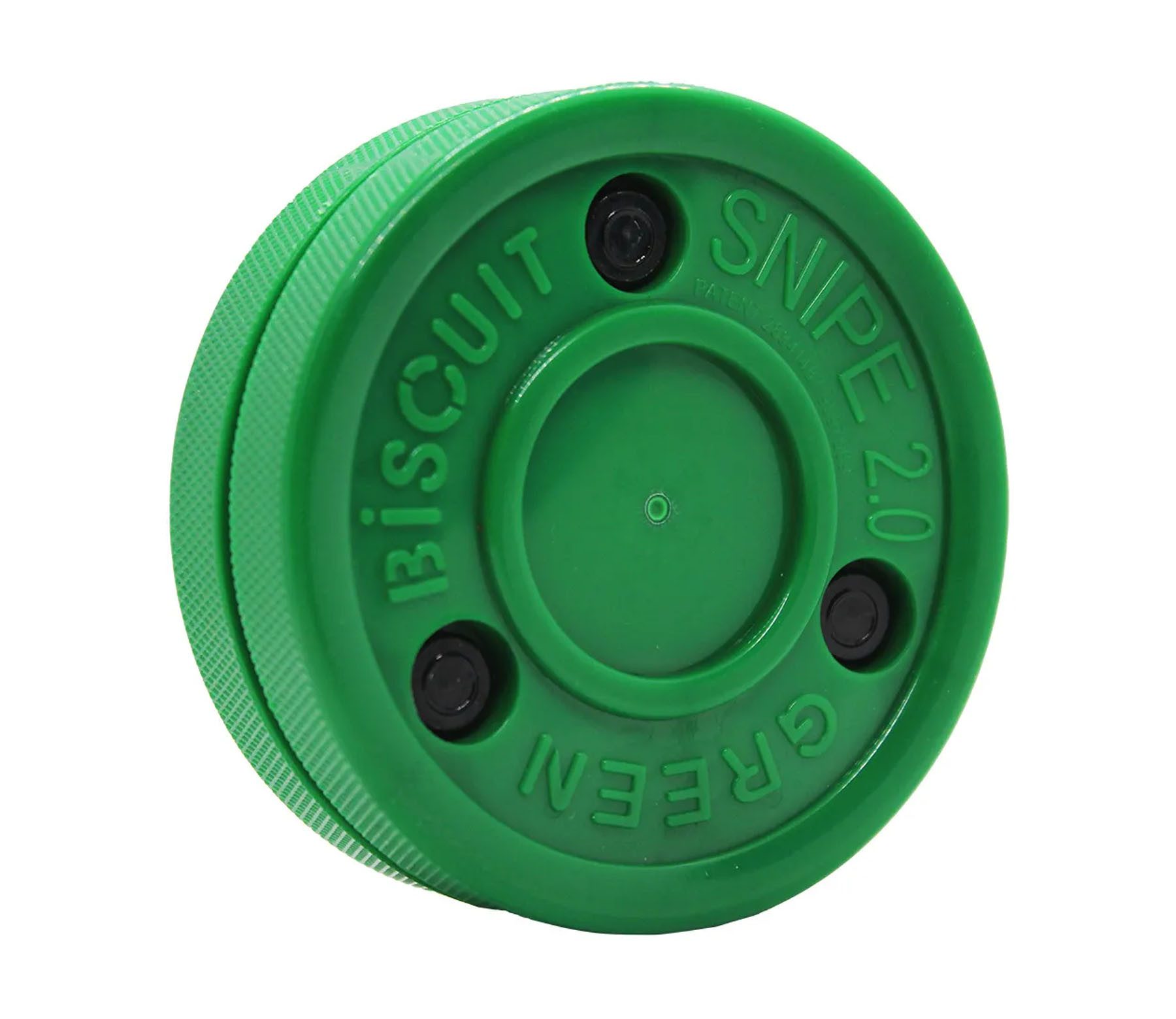 Hockeypuck Puck Green Biscuit Snipe 2.0