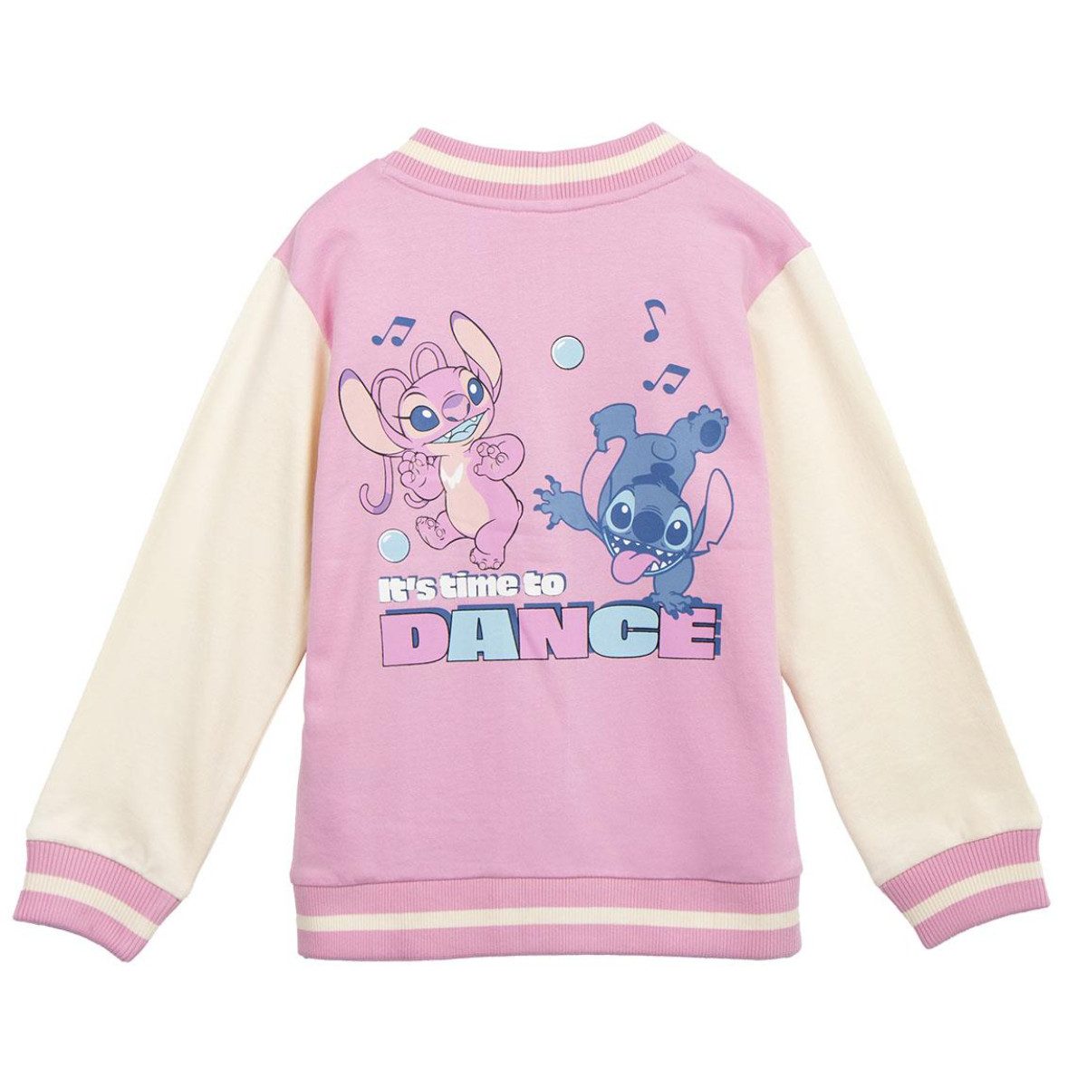 Cerda Collegejacke Disney Stitch Baseballjacke – Kinderjacke aus 100 % Baumwolle