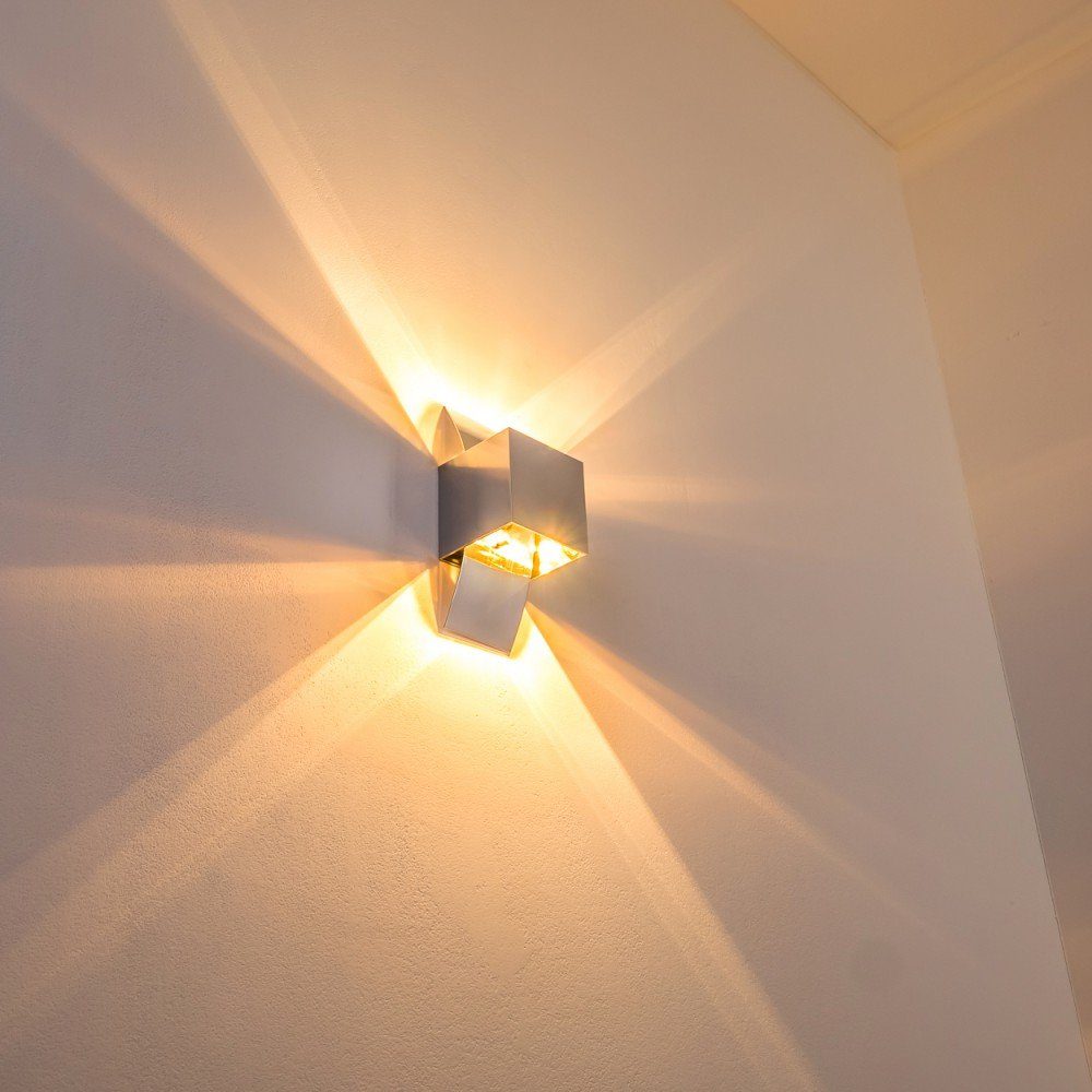Wandspot, 33 Wandlampe Leuchtmittel, 1xG9 Wandleuchte in mit aus »Siror« Watt, Lichteffekt ohne Aluminiumin, chrom, max. hofstein