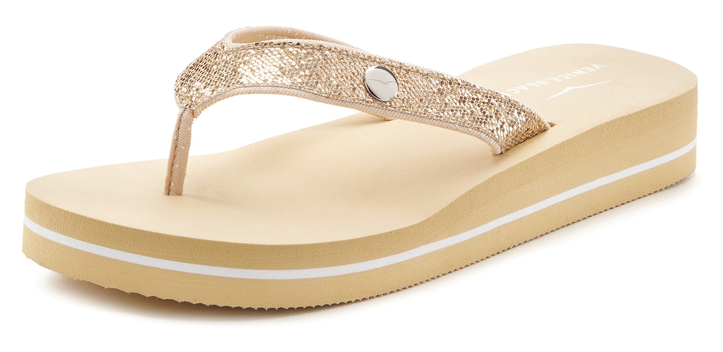 Venice Beach Badezehentrenner Sandale, Pantolette, Badeschuh günstig online kaufen