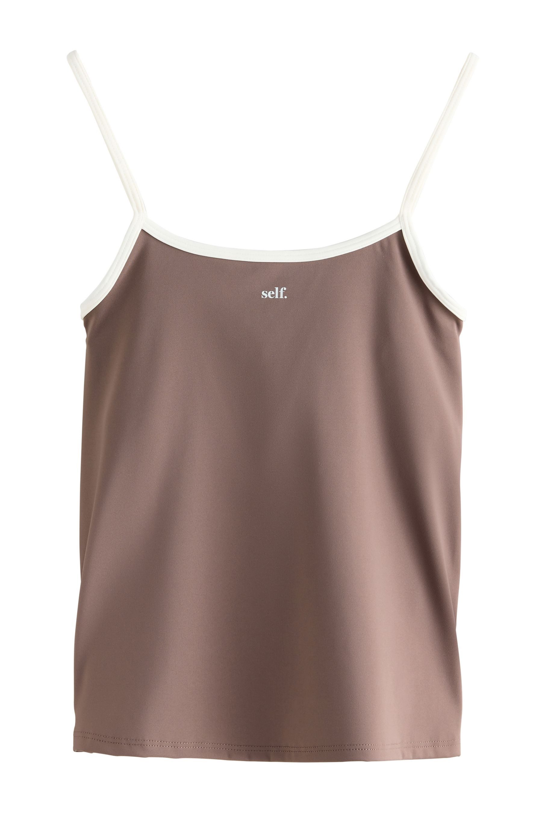 Tanktop Sport-Tanktop mit Kontrasten
