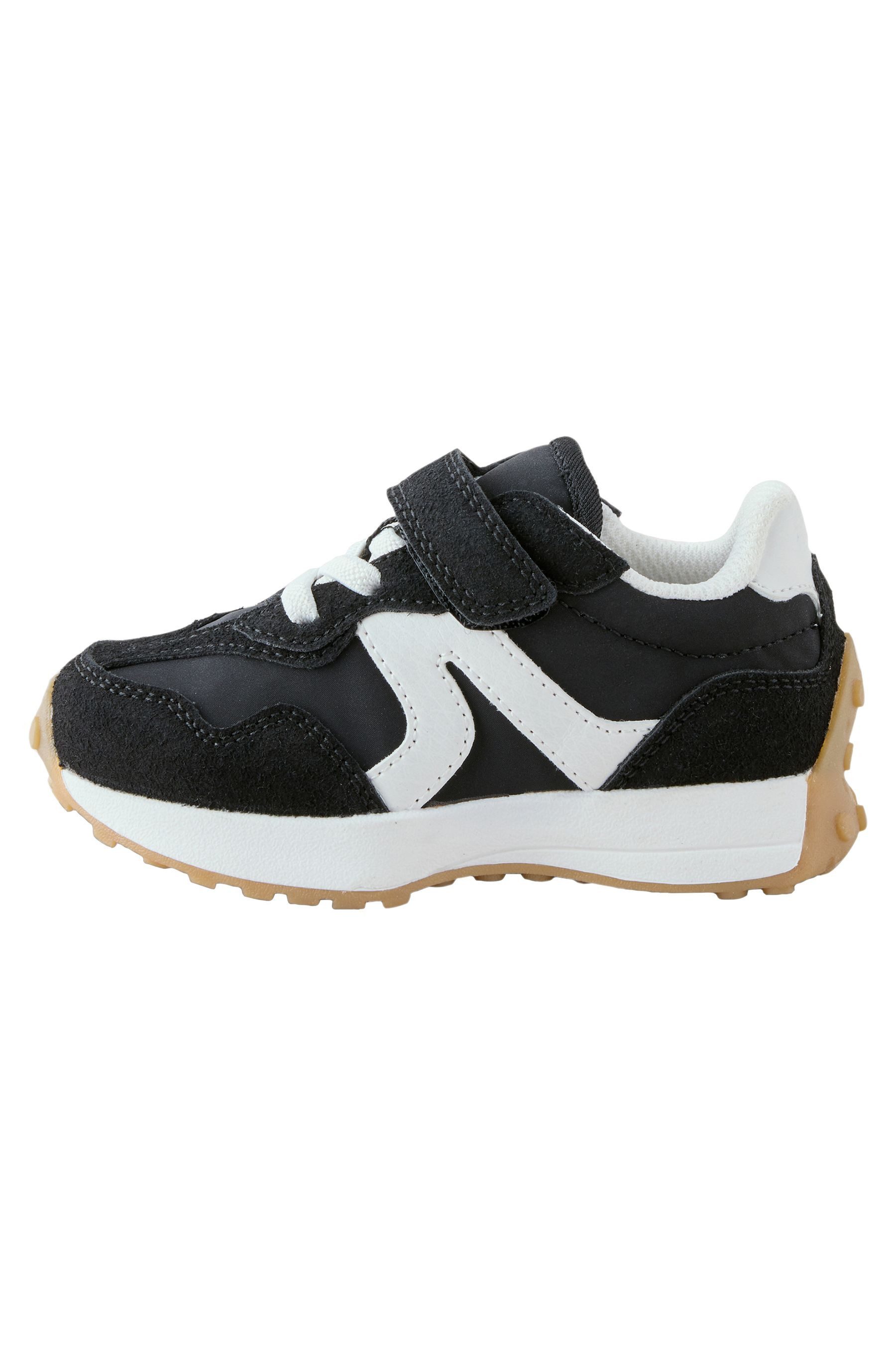 Next Sneaker mit Klettverschluss + Elastikschnürsenkel Sneaker