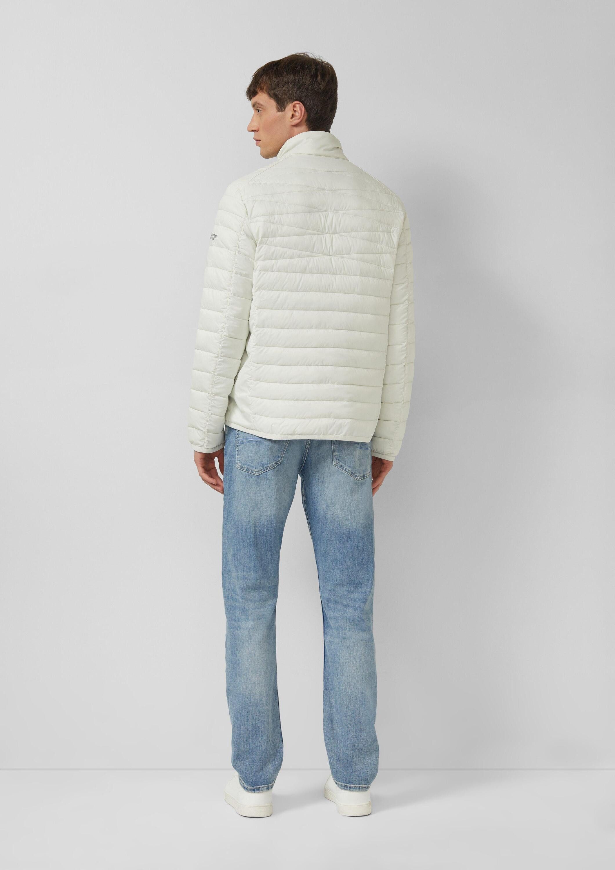 s.Oliver Winterjacke Outdoor-Jacke Sportive Steppjacke mit Stehkragen und Innentasche