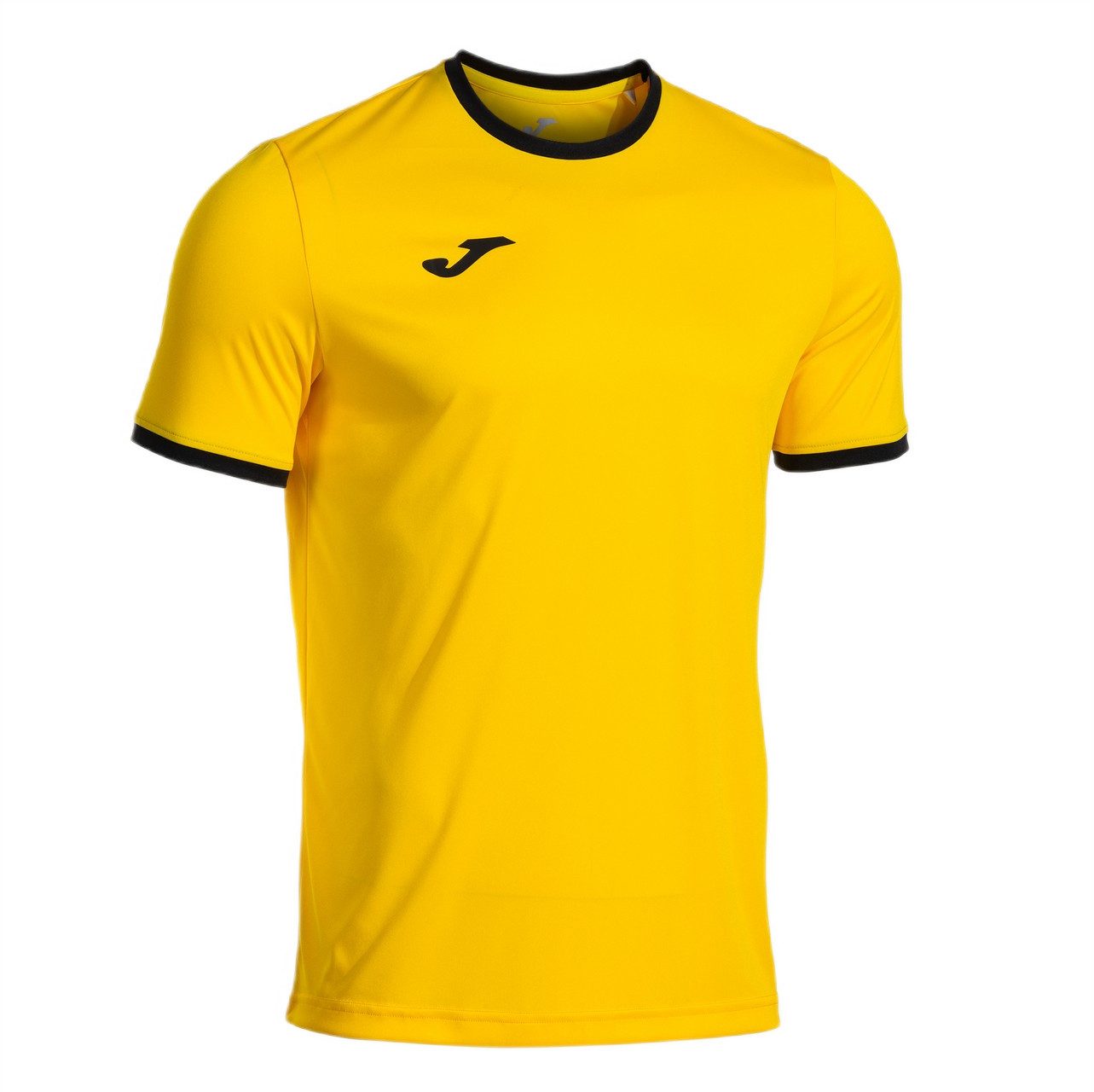 Joma T-Shirt Combi Premium (100% Polyester, atmungsaktiv) gelb/schwarz Herren